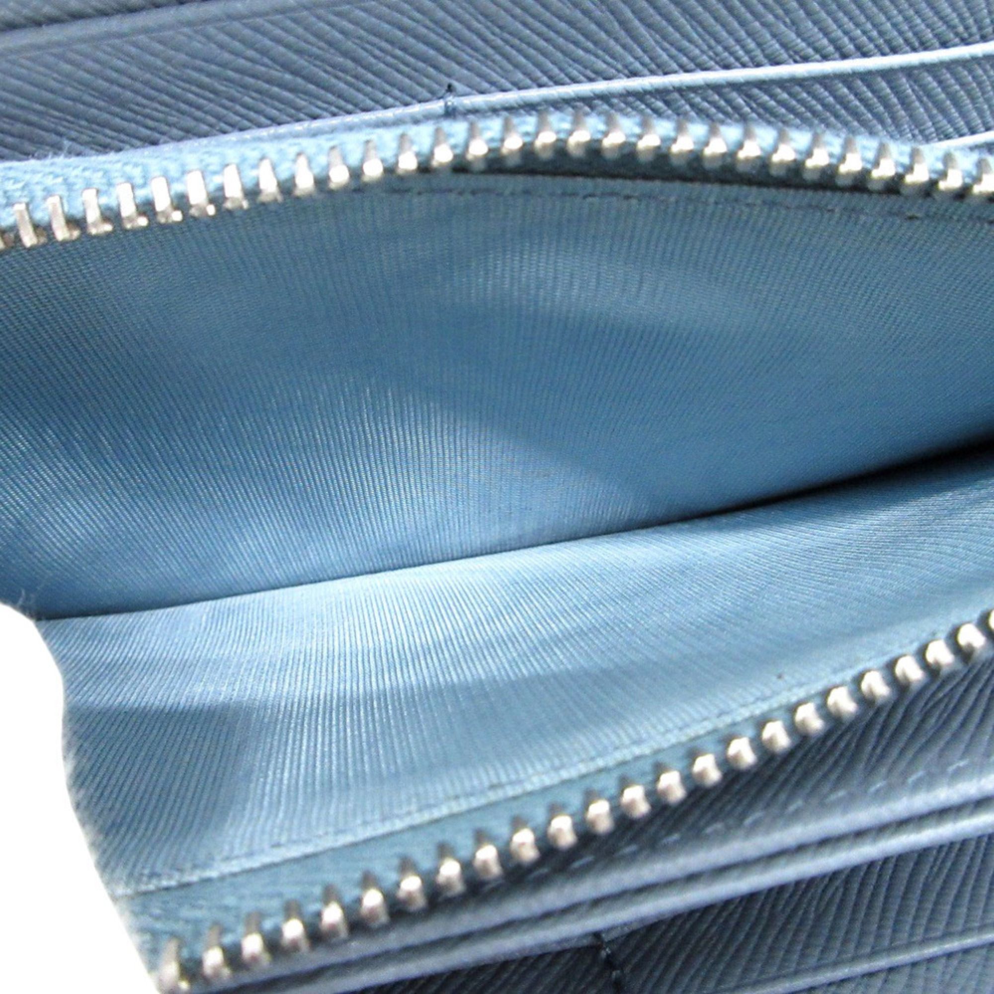 Leather Long Wallet (Bi-Fold) (Pre-Owned) - Prada - Modalova