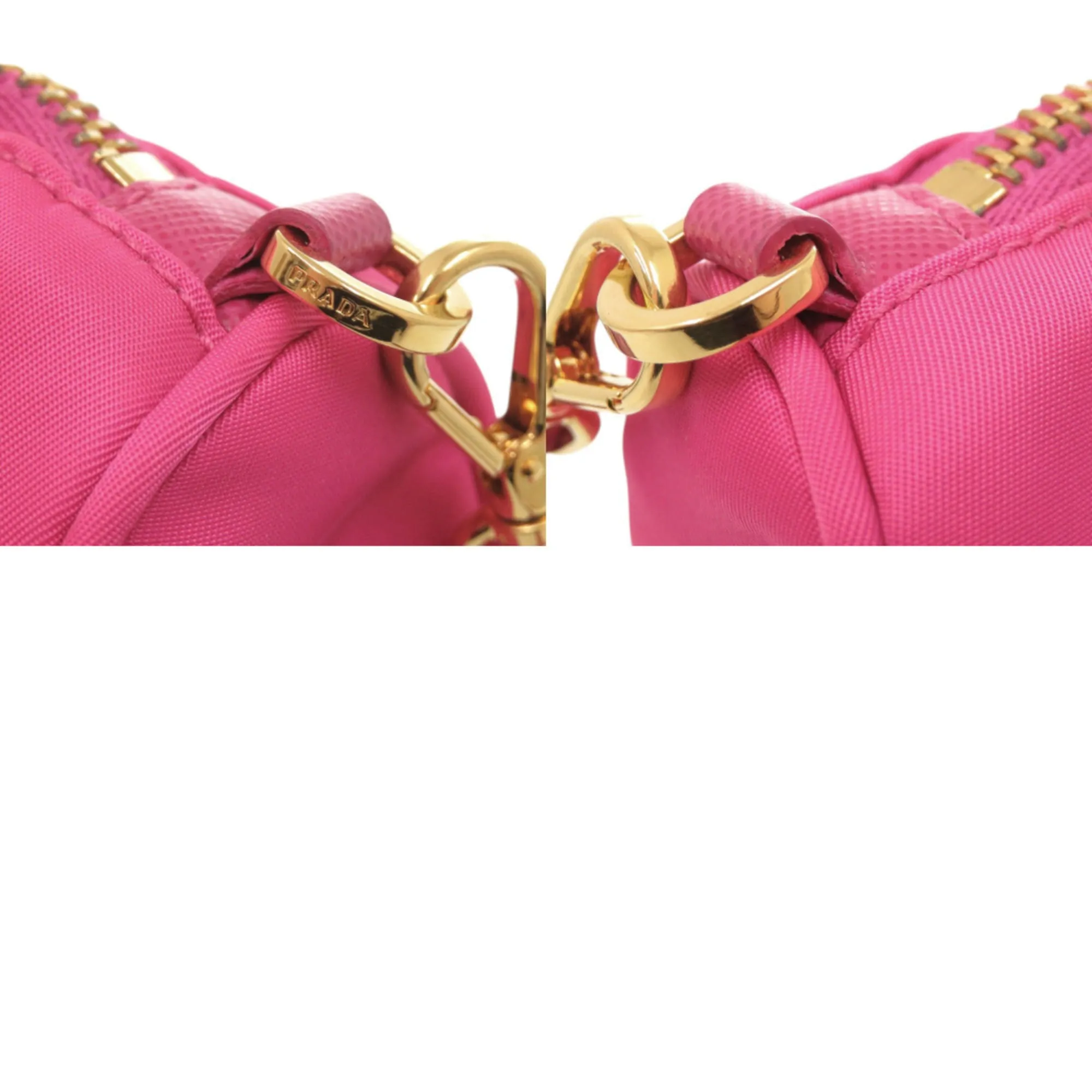 Prada Pink Nylon Pouch (Pre-Owned) - Prada - Modalova