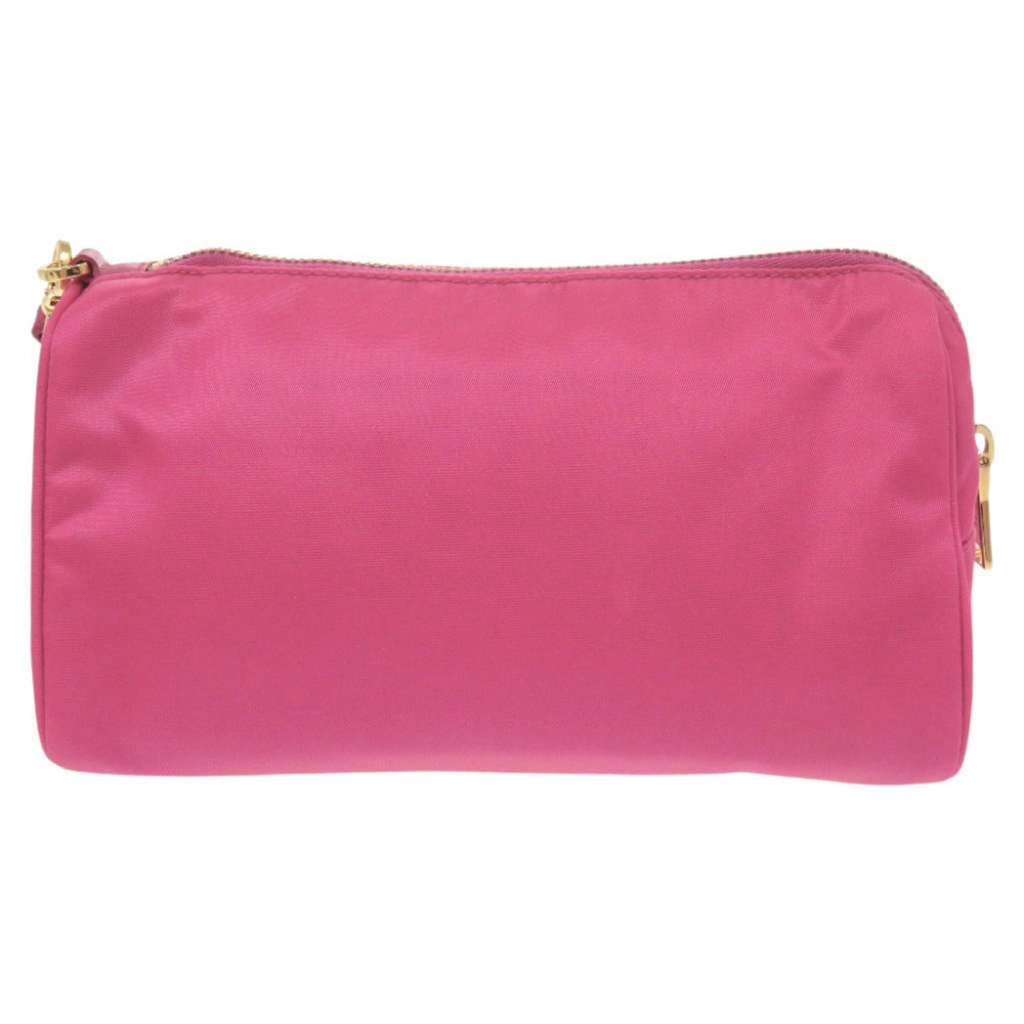 Prada Pink Nylon Pouch (Pre-Owned) - Prada - Modalova