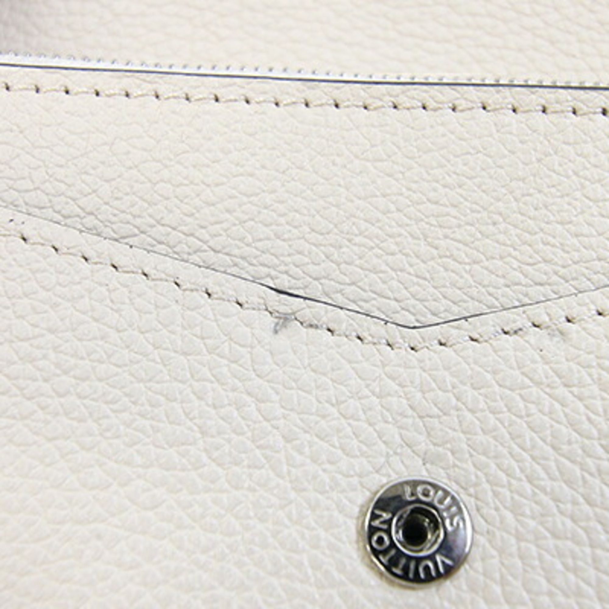 Taurillon Leather Long Wallet (Bi-Fold) (Pre-Owned) - Louis Vuitton - Modalova