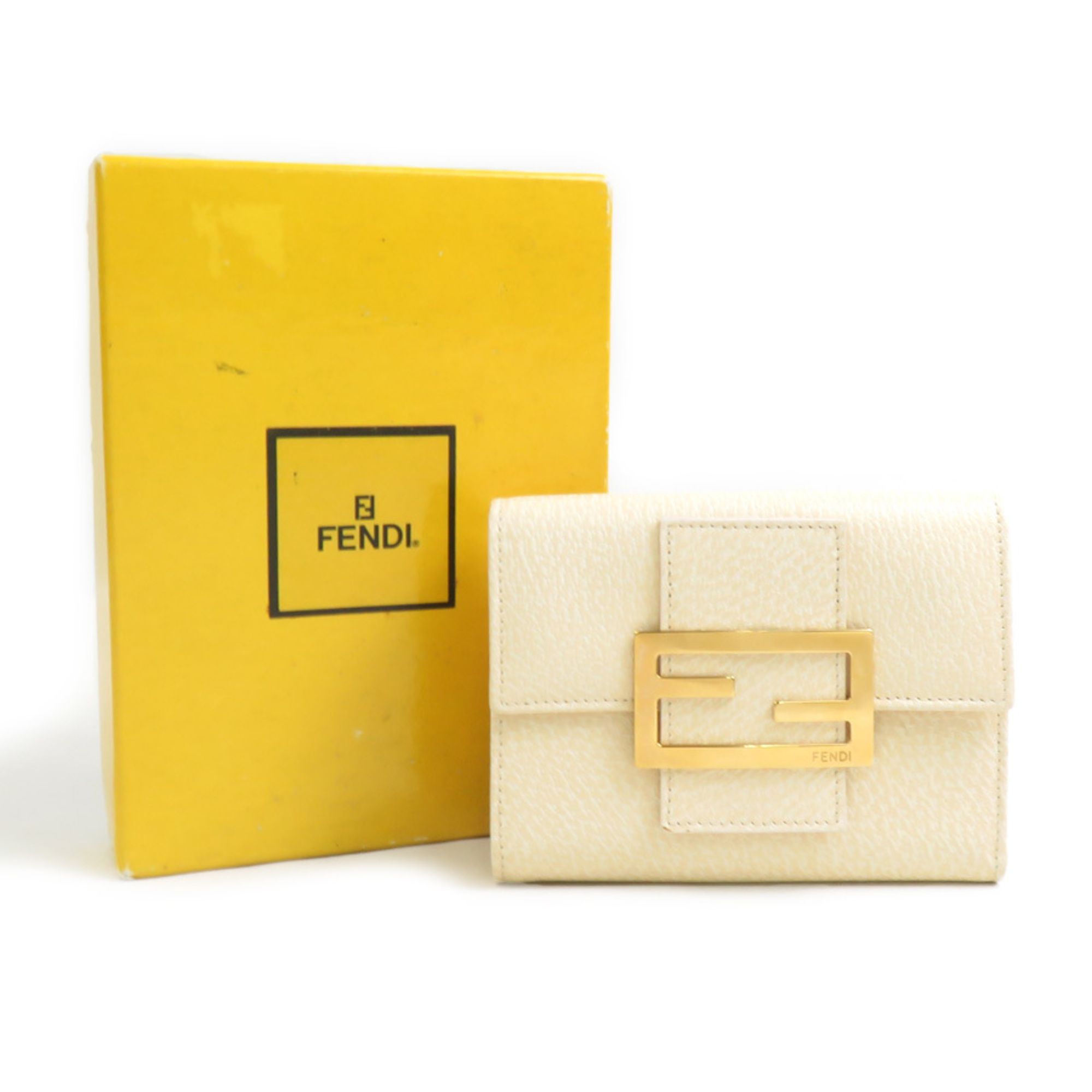 Leather Wallet (Tri-Fold) (Pre-Owned) - Fendi - Modalova