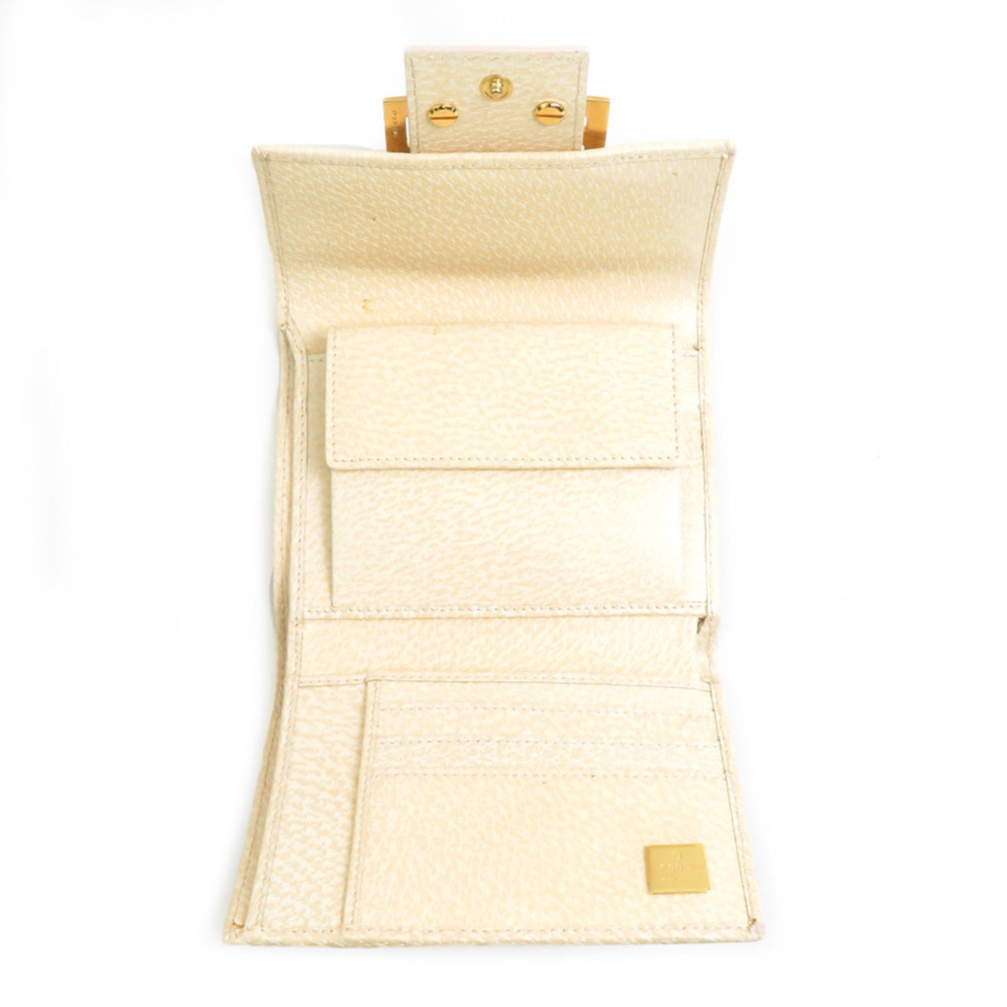 Leather Wallet (Tri-Fold) (Pre-Owned) - Fendi - Modalova