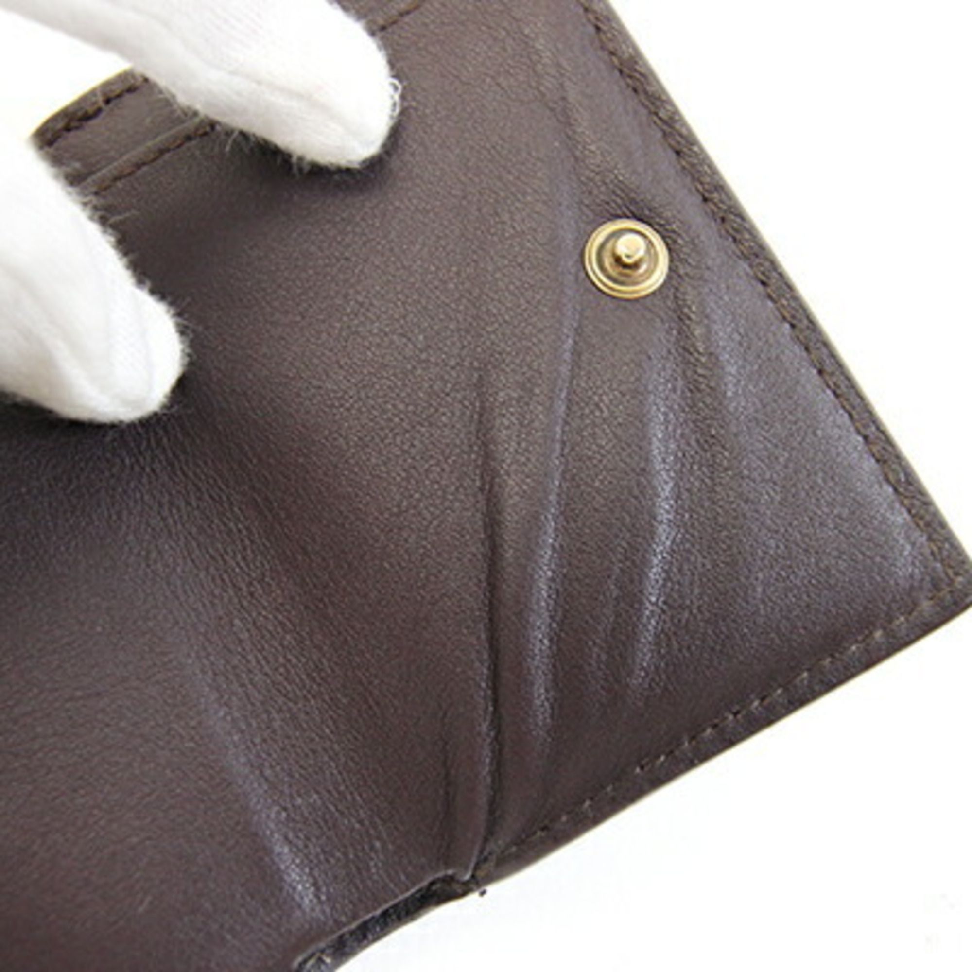 Leather Wallet (Tri-Fold) (Pre-Owned) - Saint Laurent - Modalova