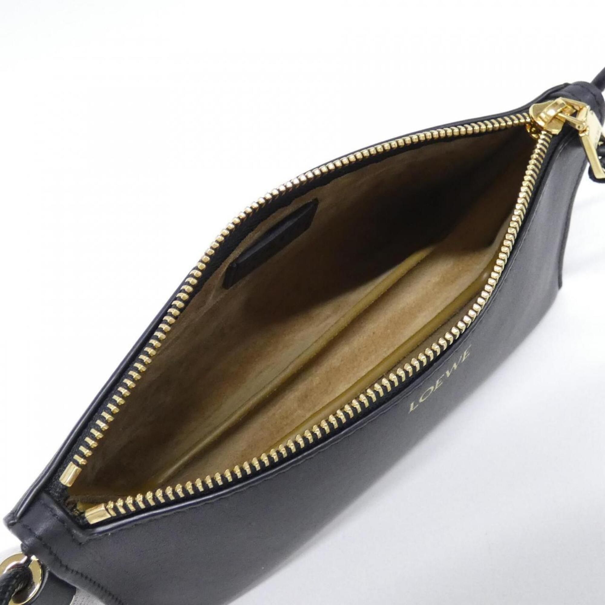 Leather Handbag Pouch Shoulder Bag (Pre-Owned) - Loewe - Modalova