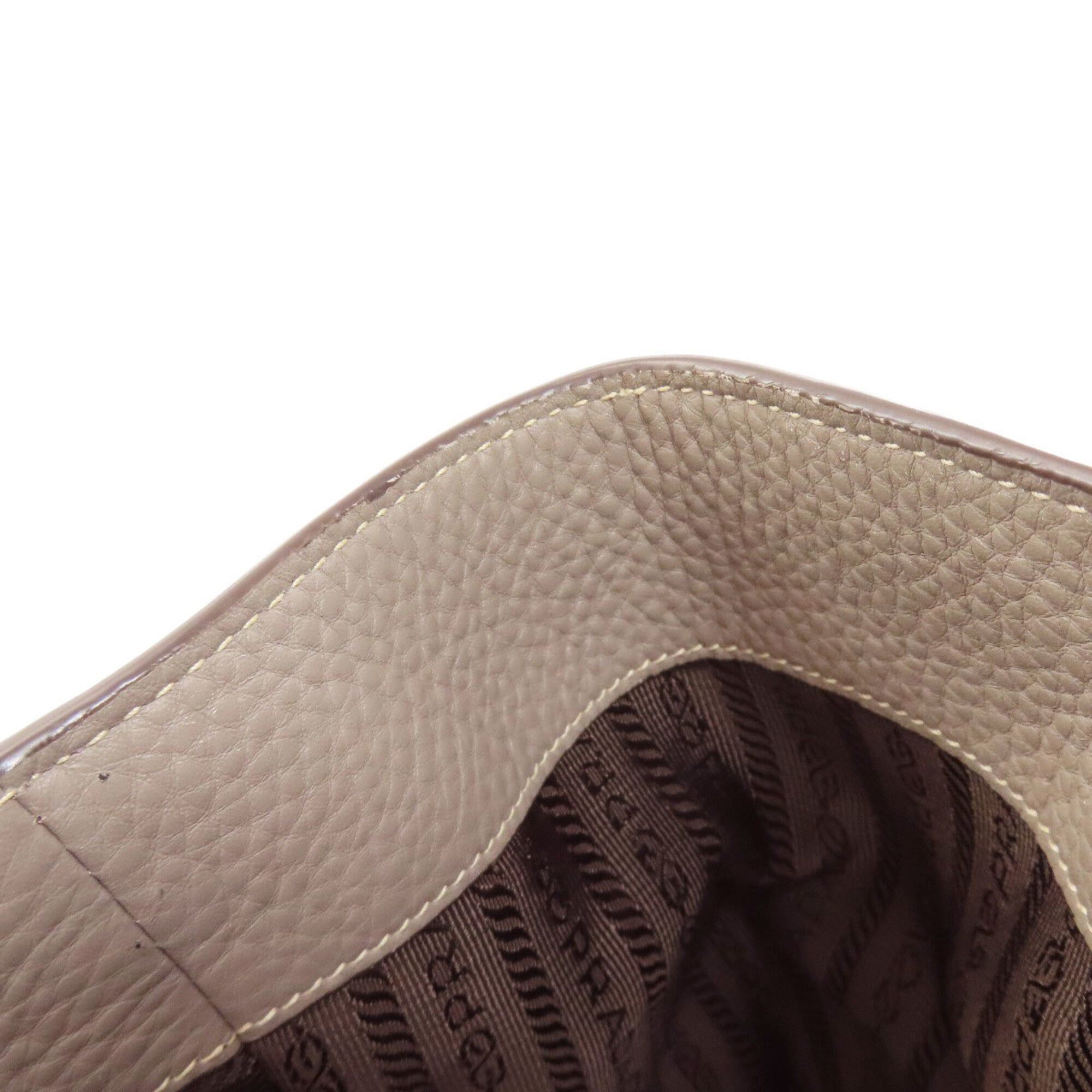 Leather Tote Bag (Pre-Owned) - Prada - Modalova