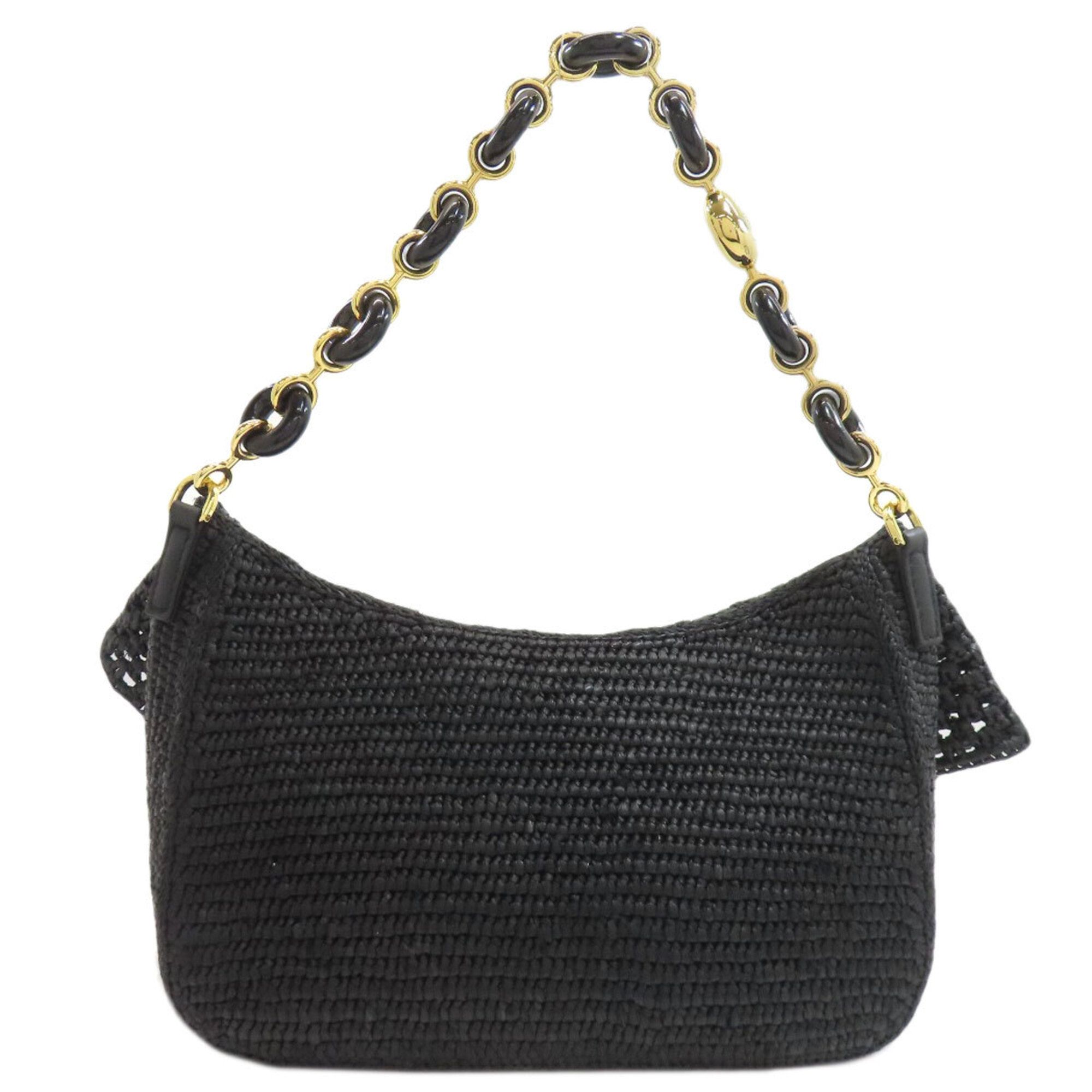 Raffia Leather Handbag (Pre-Owned) - Loewe - Modalova