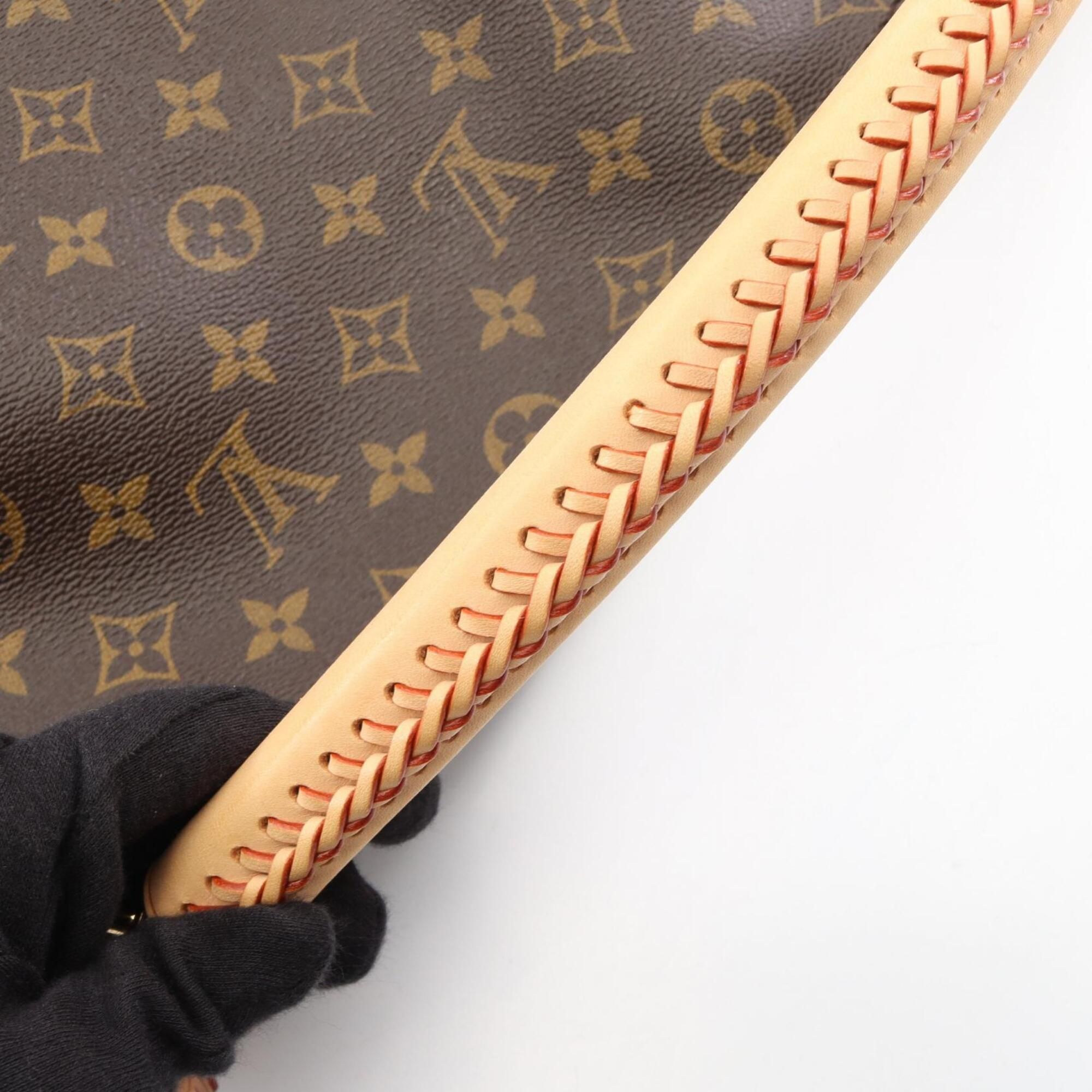 Coated Canvas Leather Handbag Shoulder Bag (Pre-Owned) - Louis Vuitton - Modalova