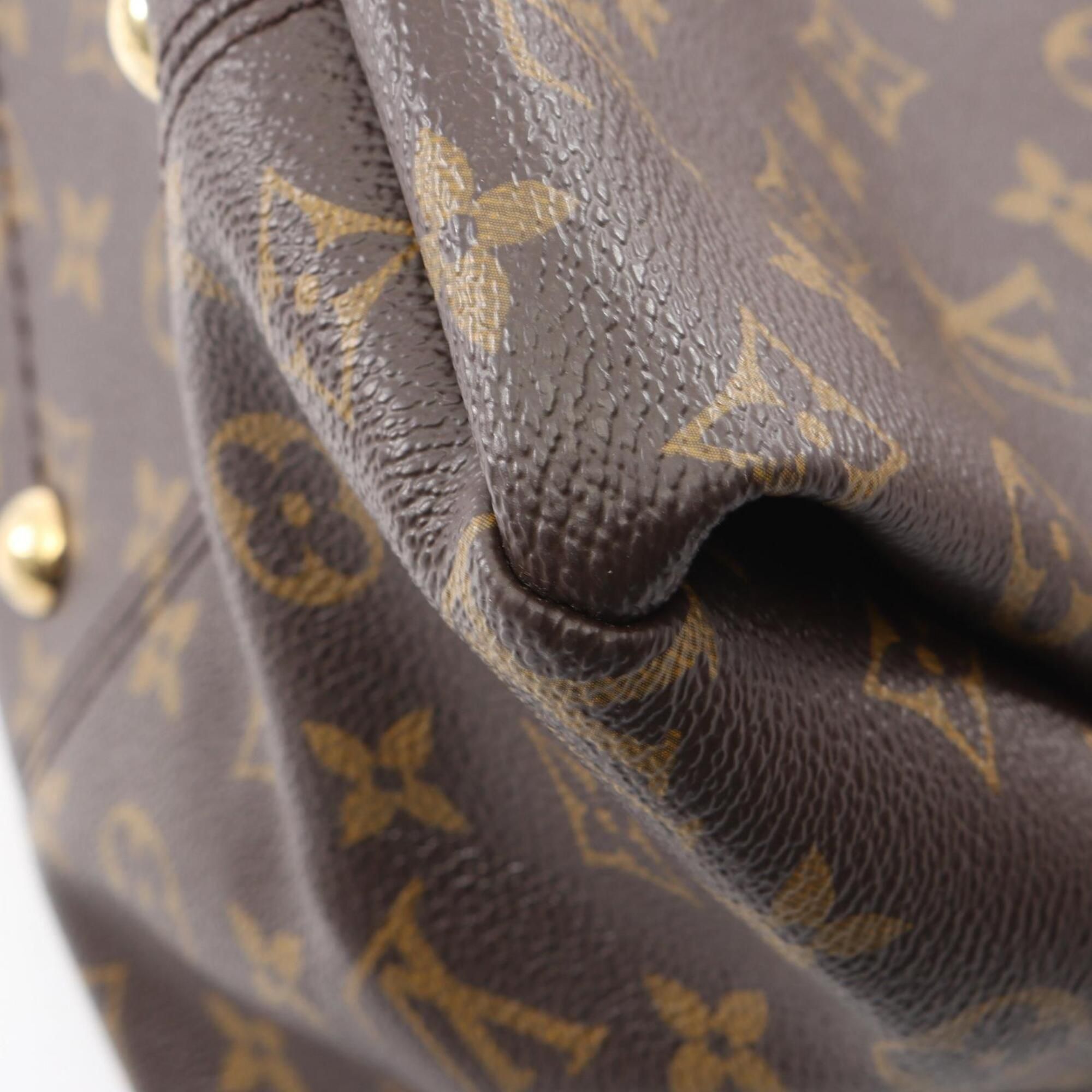 Coated Canvas Leather Handbag Shoulder Bag (Pre-Owned) - Louis Vuitton - Modalova