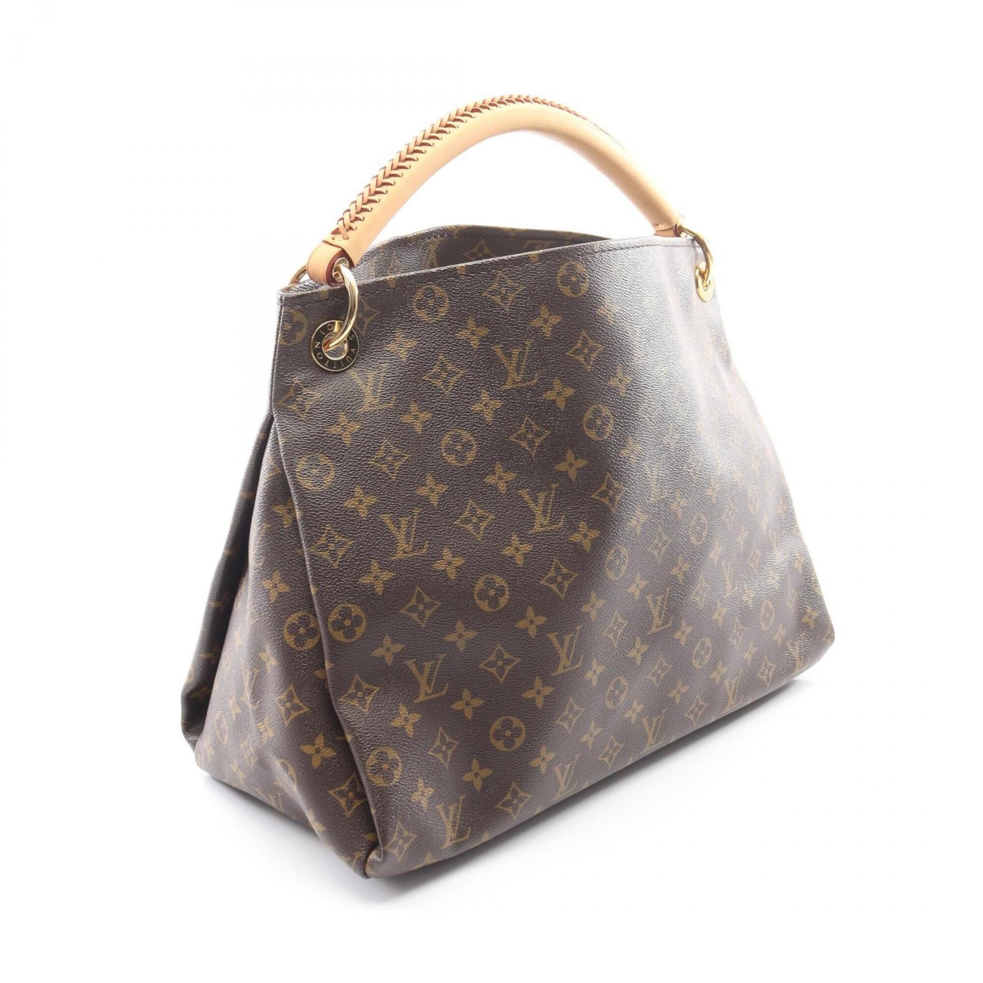 Coated Canvas Leather Handbag Shoulder Bag (Pre-Owned) - Louis Vuitton - Modalova
