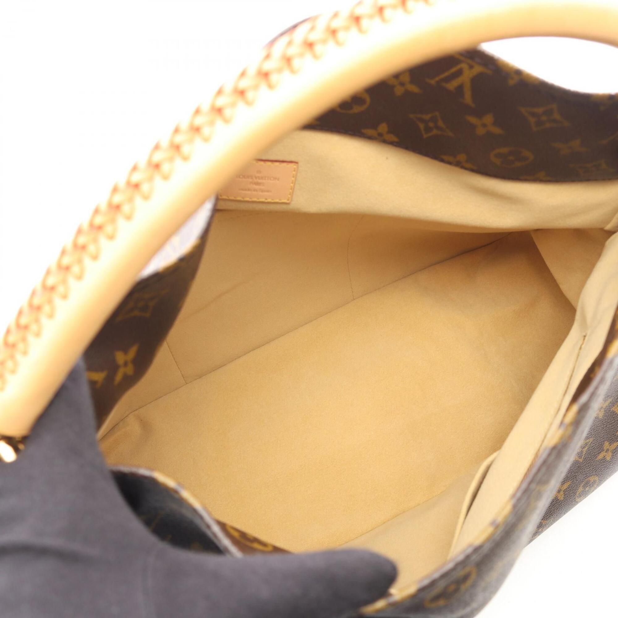 Coated Canvas Leather Handbag Shoulder Bag (Pre-Owned) - Louis Vuitton - Modalova