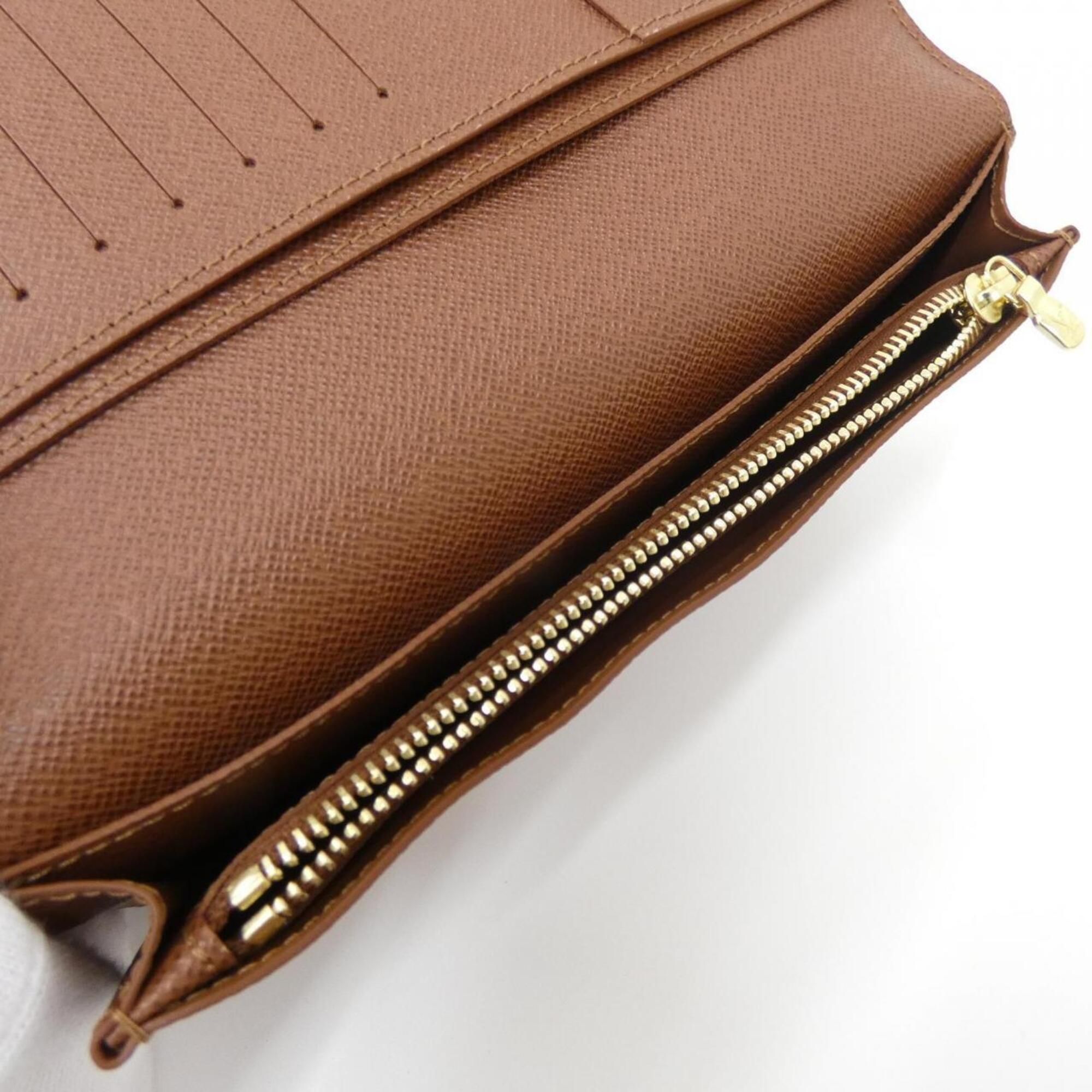 Coated Canvas Long Wallet (Bi-Fold) (Pre-Owned) - Louis Vuitton - Modalova