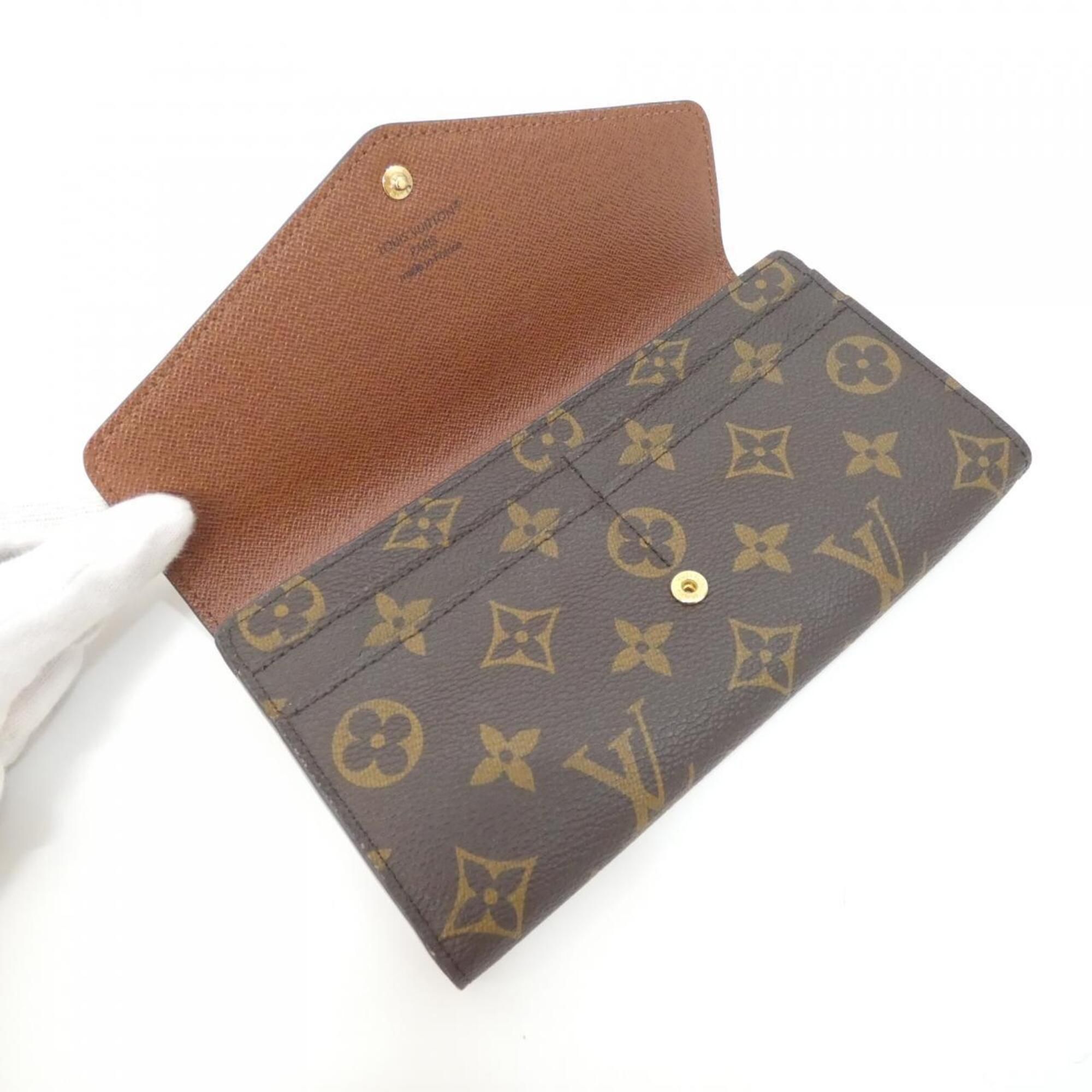 Coated Canvas Long Wallet (Bi-Fold) (Pre-Owned) - Louis Vuitton - Modalova