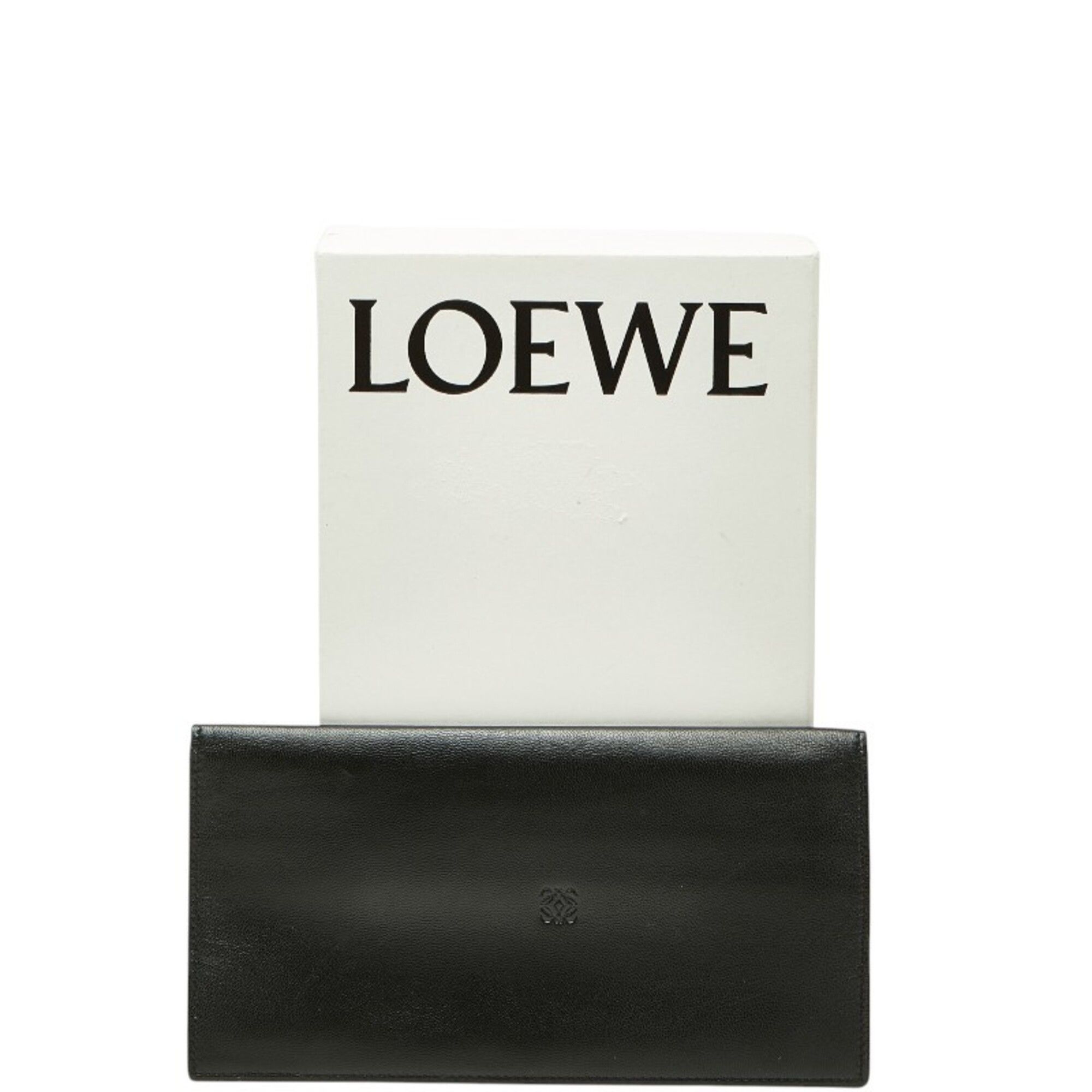 Leather Long Wallet (Bi-Fold) (Pre-Owned) - Loewe - Modalova