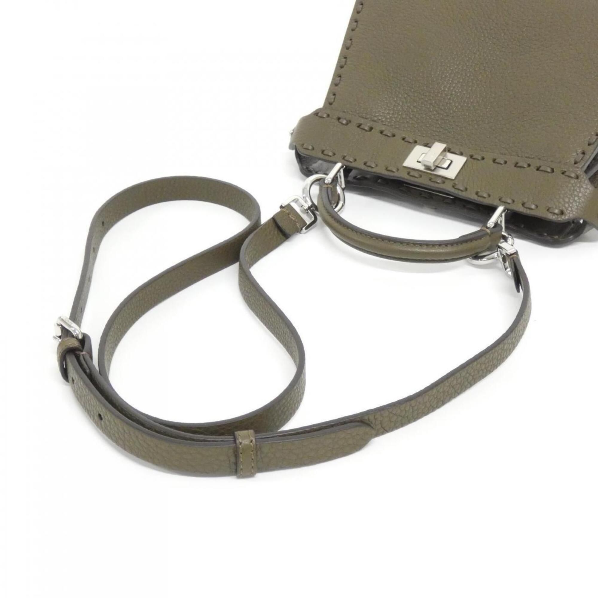 Leather Handbag (Pre-Owned) - Fendi - Modalova