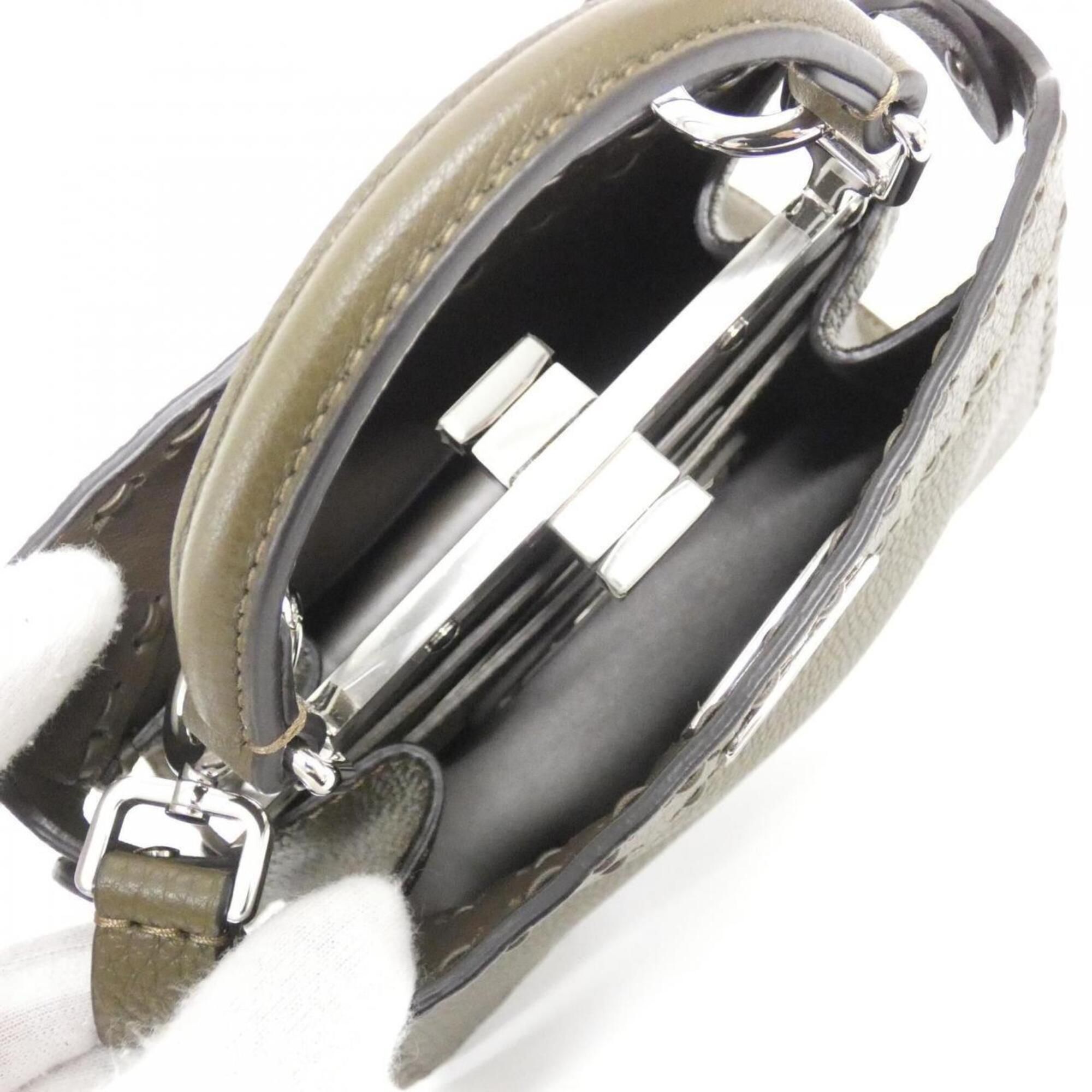 Leather Handbag (Pre-Owned) - Fendi - Modalova