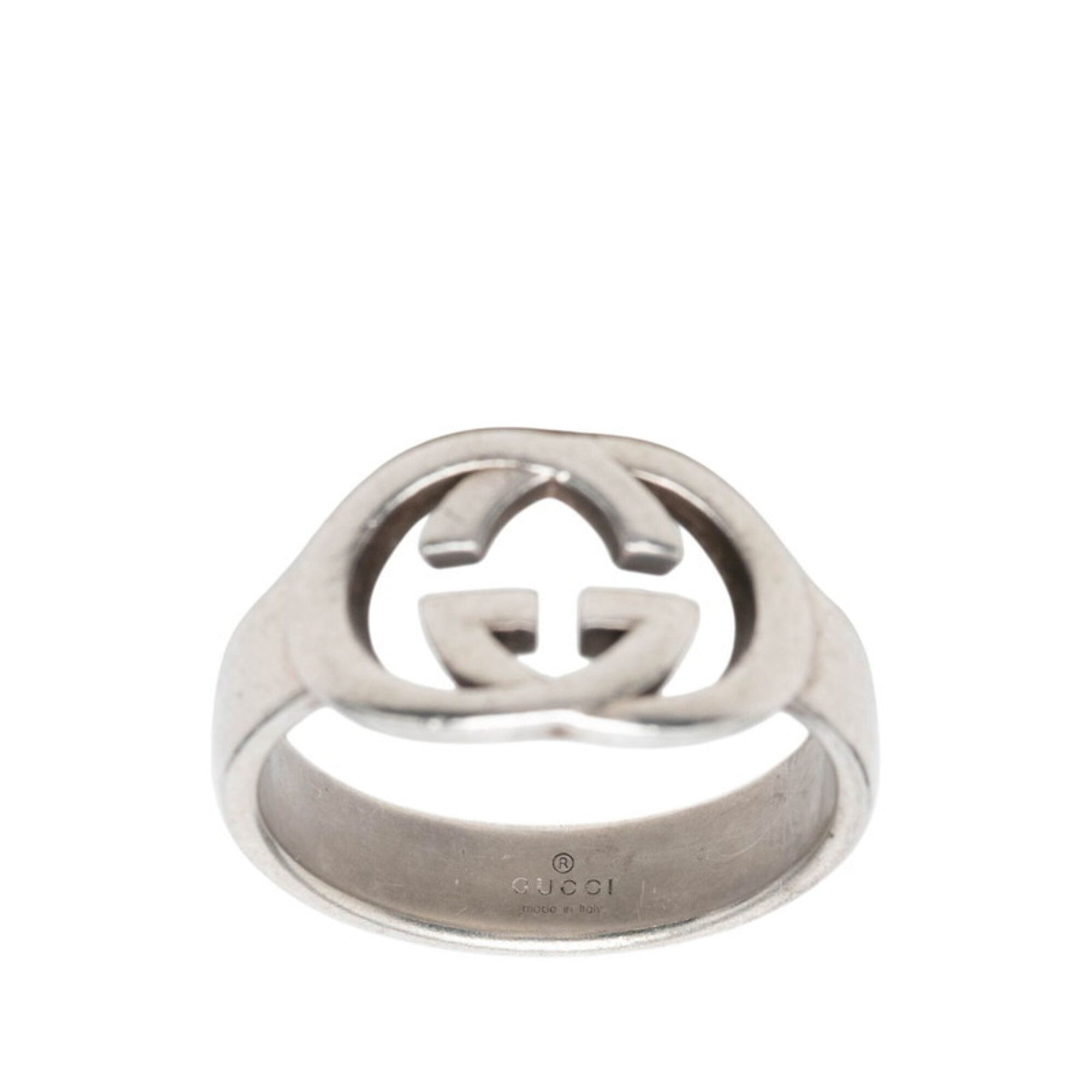 Silver 925 Band Ring (Pre-Owned) - Gucci - Modalova