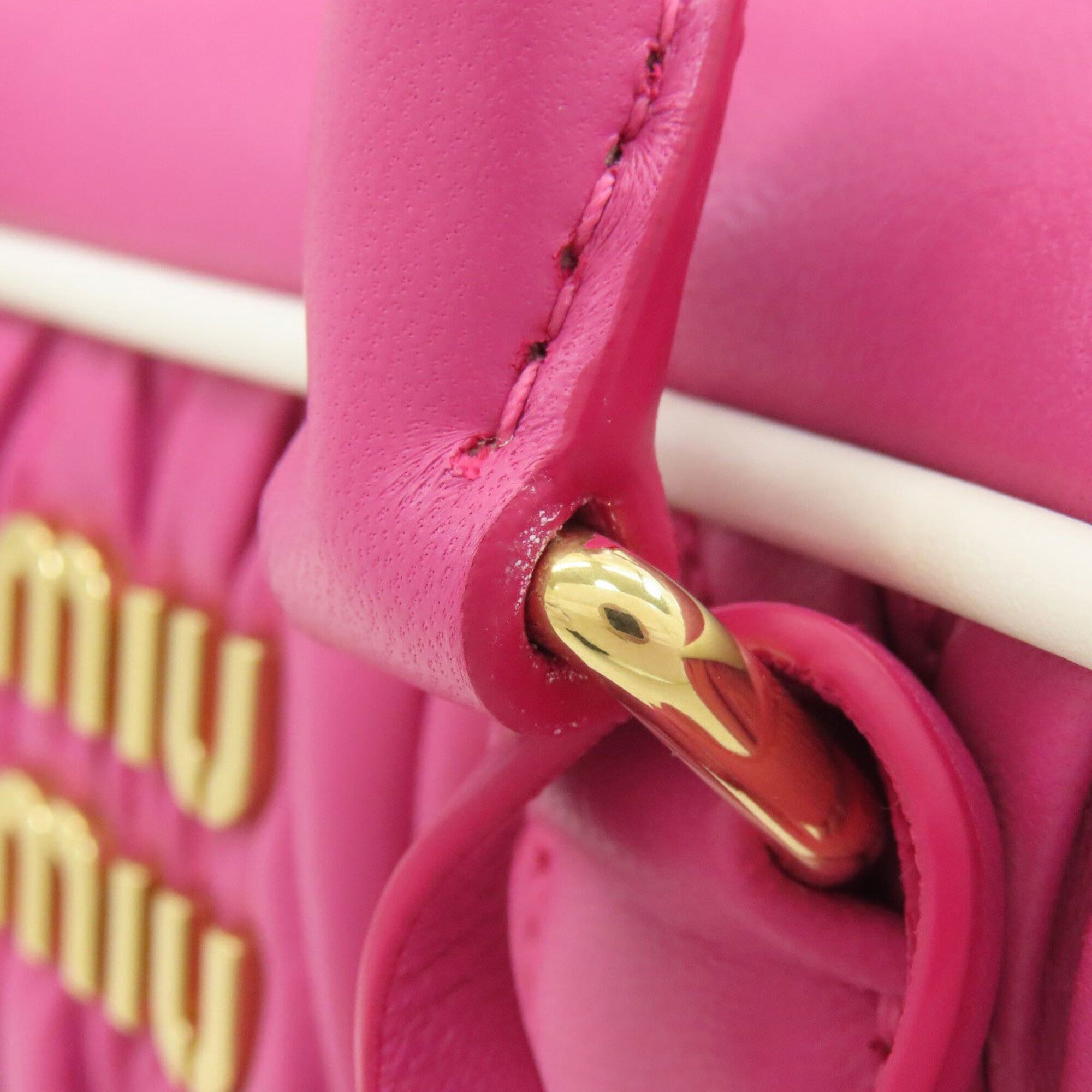 Leather Handbag (Pre-Owned) - Miu Miu - Modalova