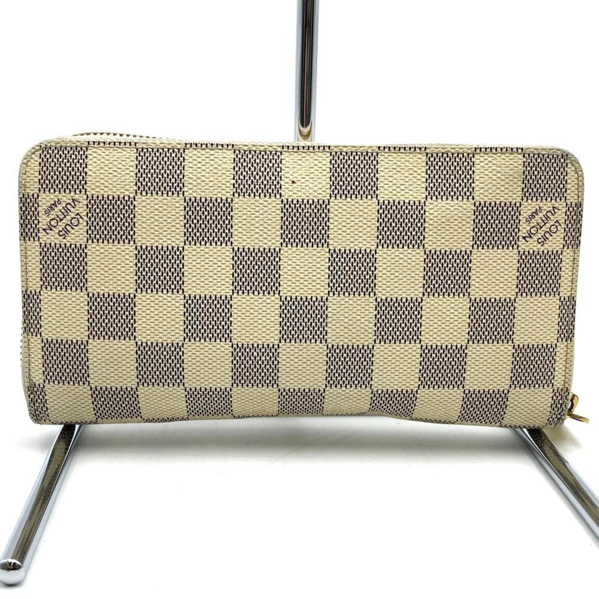 Damier Azur Canvas Long Wallet (Bi-Fold) (Pre-Owned) - Louis Vuitton - Modalova