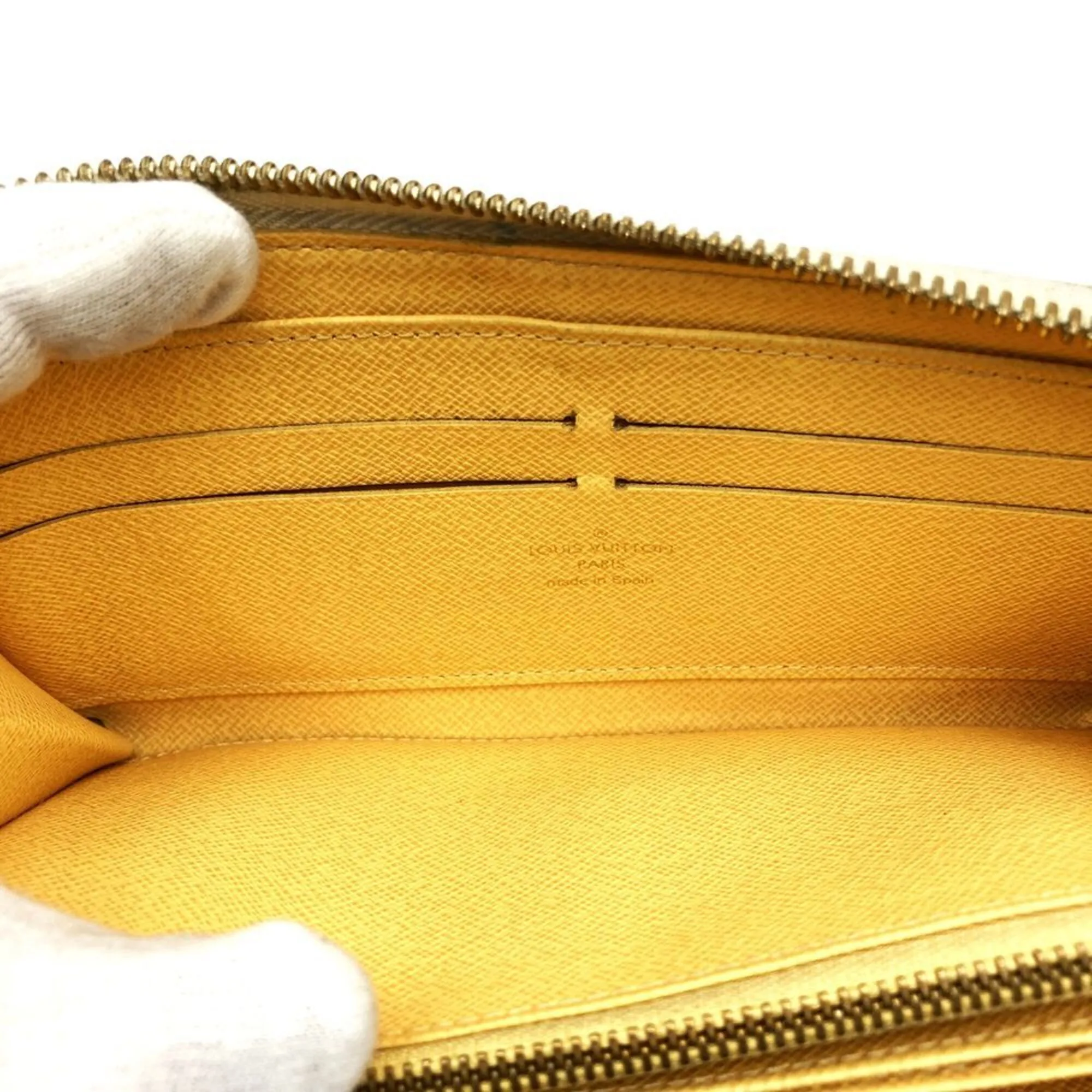 Damier Azur Canvas Long Wallet (Bi-Fold) (Pre-Owned) - Louis Vuitton - Modalova