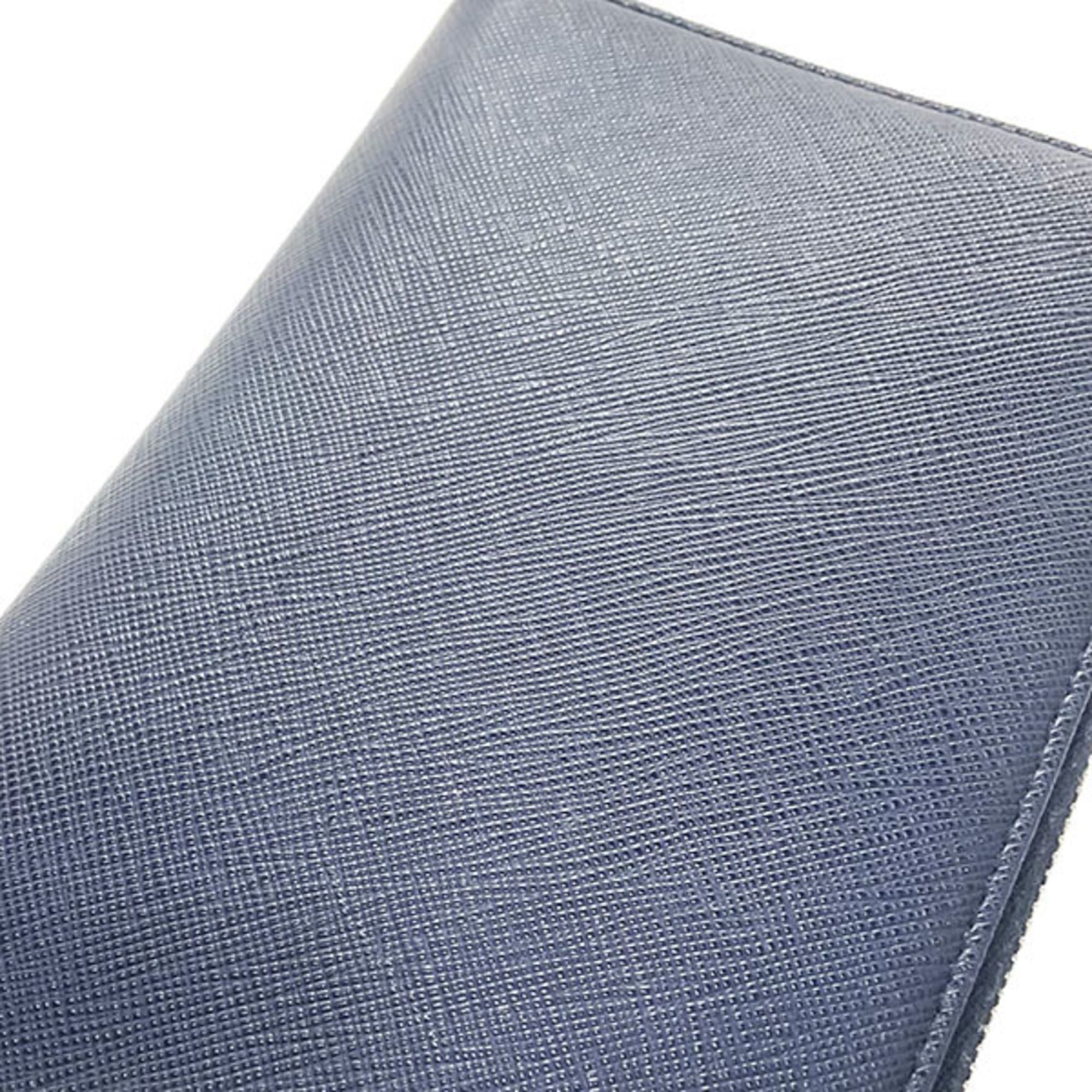 Leather Long Wallet (Bi-Fold) (Pre-Owned) - Prada - Modalova