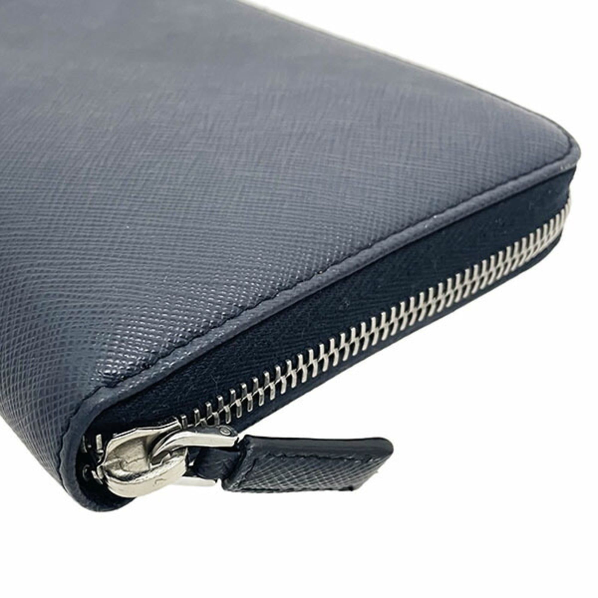 Leather Long Wallet (Bi-Fold) (Pre-Owned) - Prada - Modalova