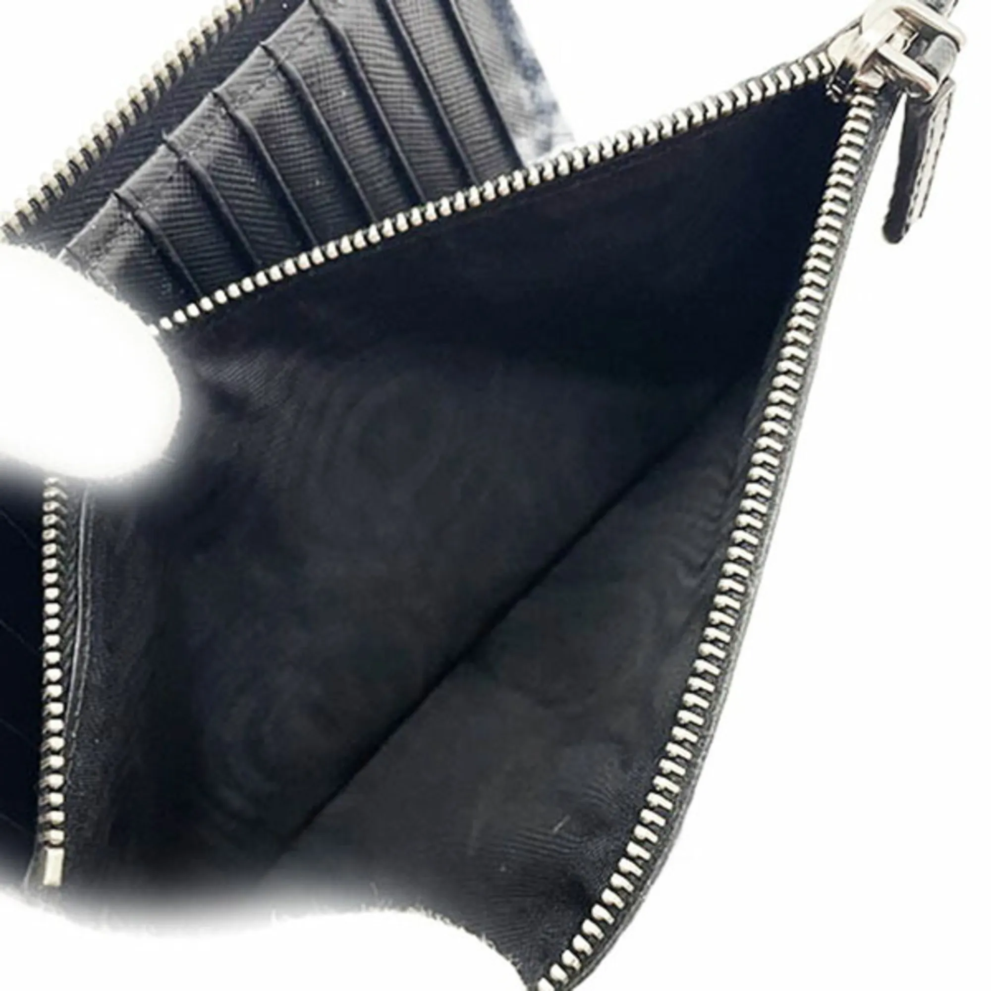 Leather Long Wallet (Bi-Fold) (Pre-Owned) - Prada - Modalova