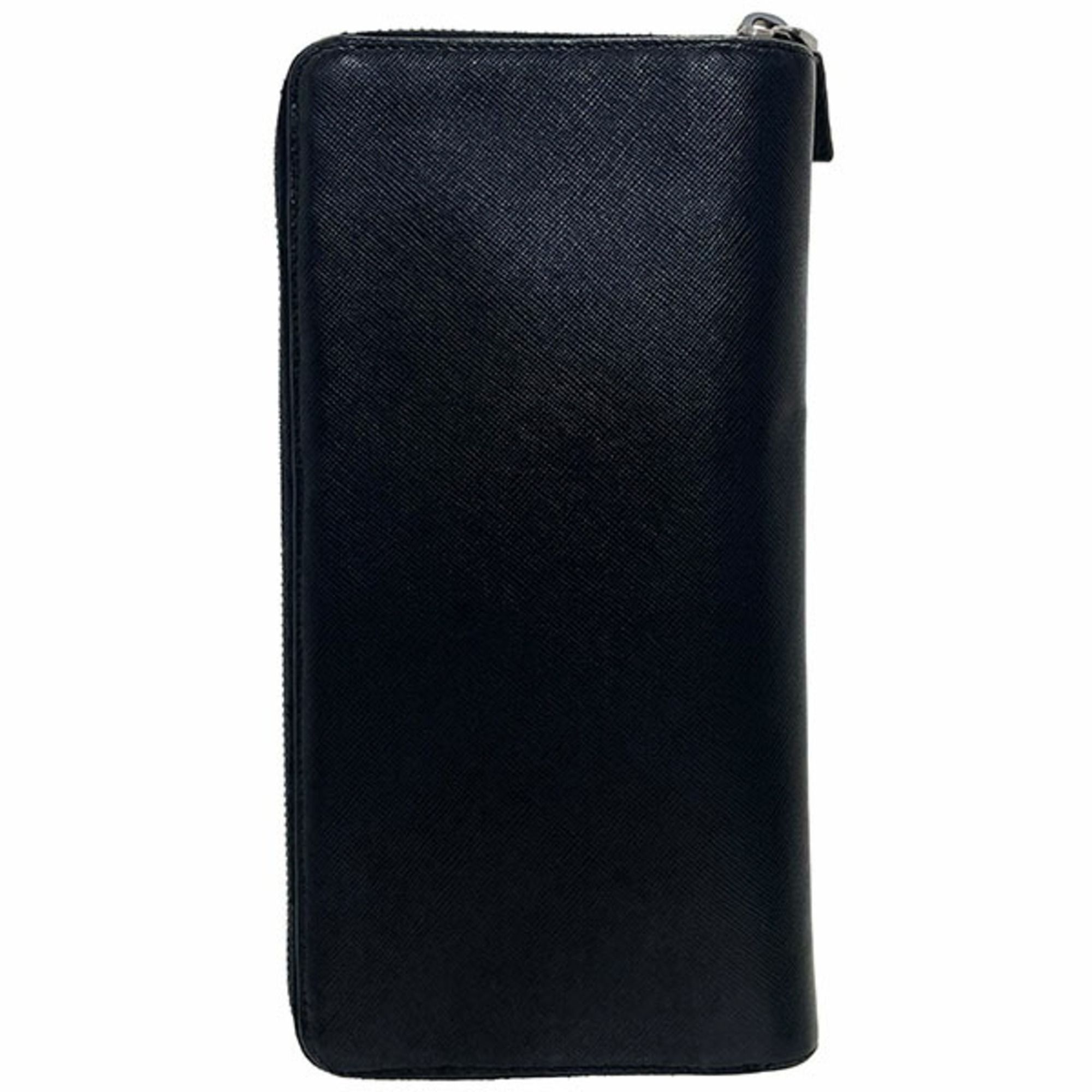 Leather Long Wallet (Bi-Fold) (Pre-Owned) - Prada - Modalova