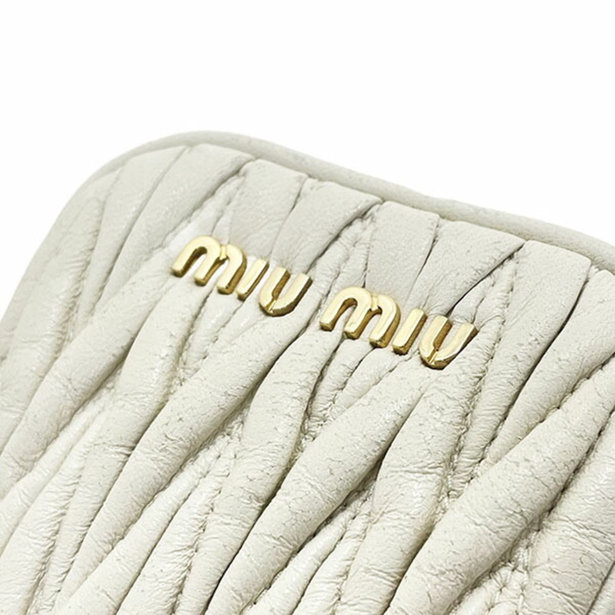 Leather Phone Wallet (Pre-Owned) - Miu Miu - Modalova