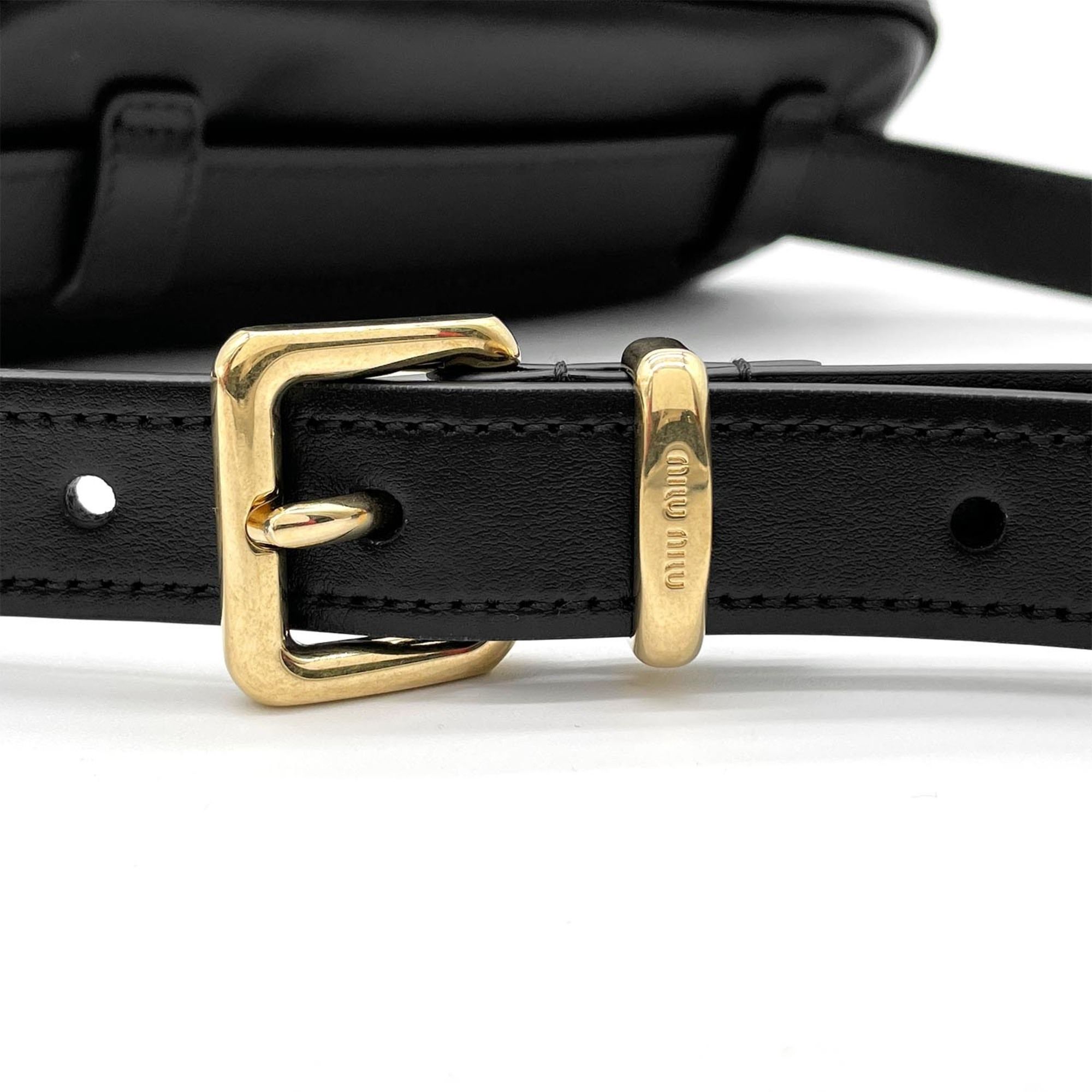 Leather Sling Bag (Pre-Owned) - Miu Miu - Modalova