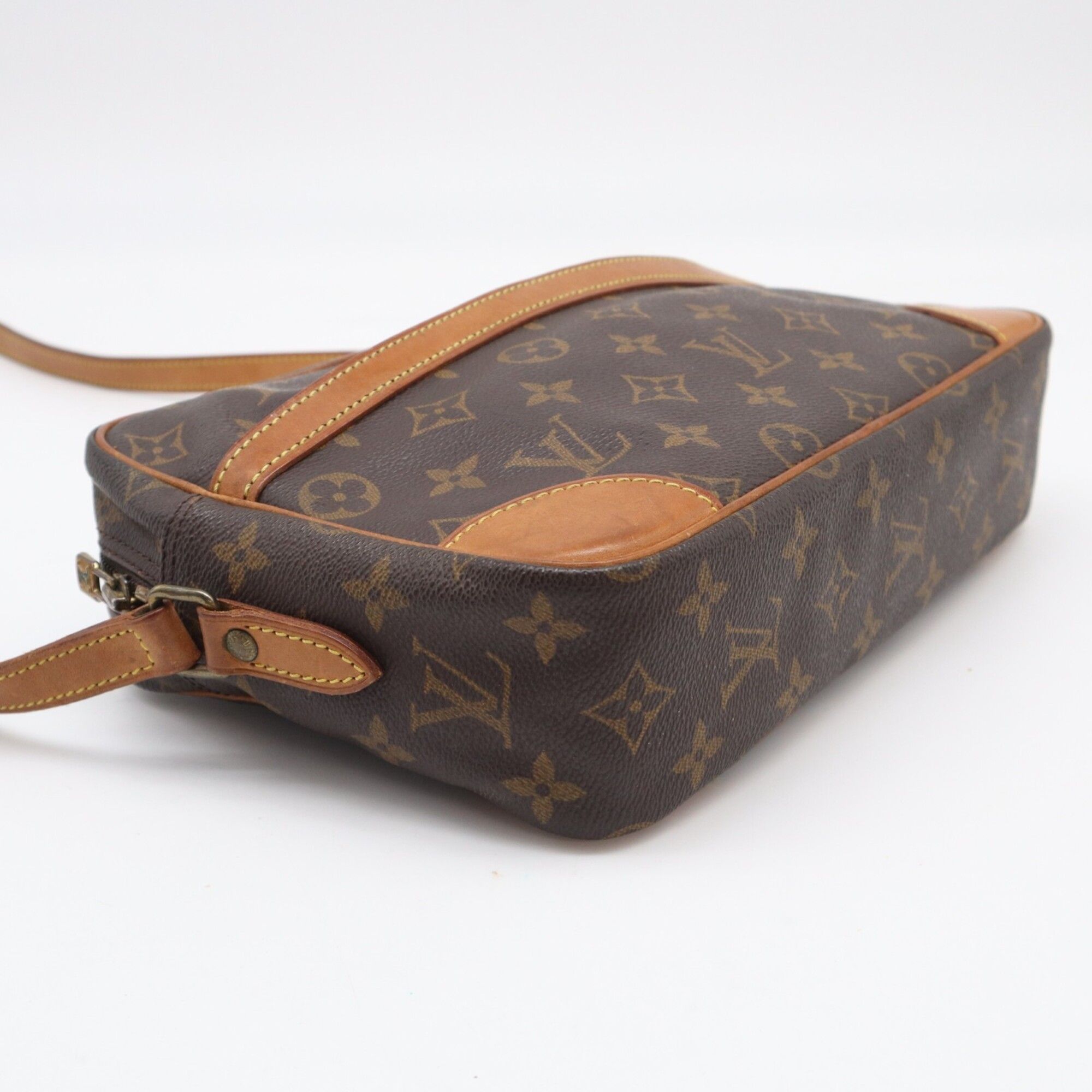Coated Canvas Leather Shoulder Bag (Pre-Owned) - Louis Vuitton - Modalova