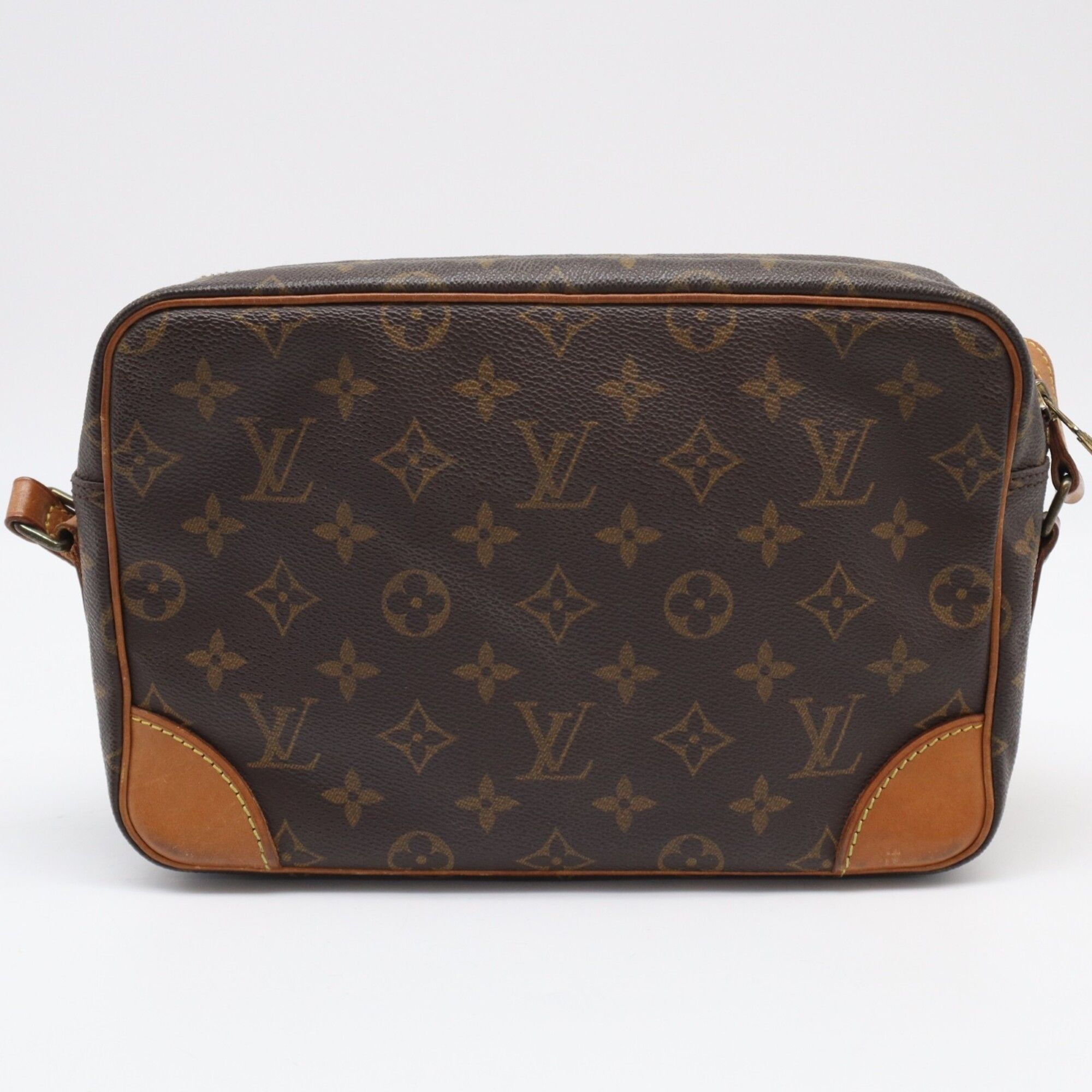 Coated Canvas Leather Shoulder Bag (Pre-Owned) - Louis Vuitton - Modalova