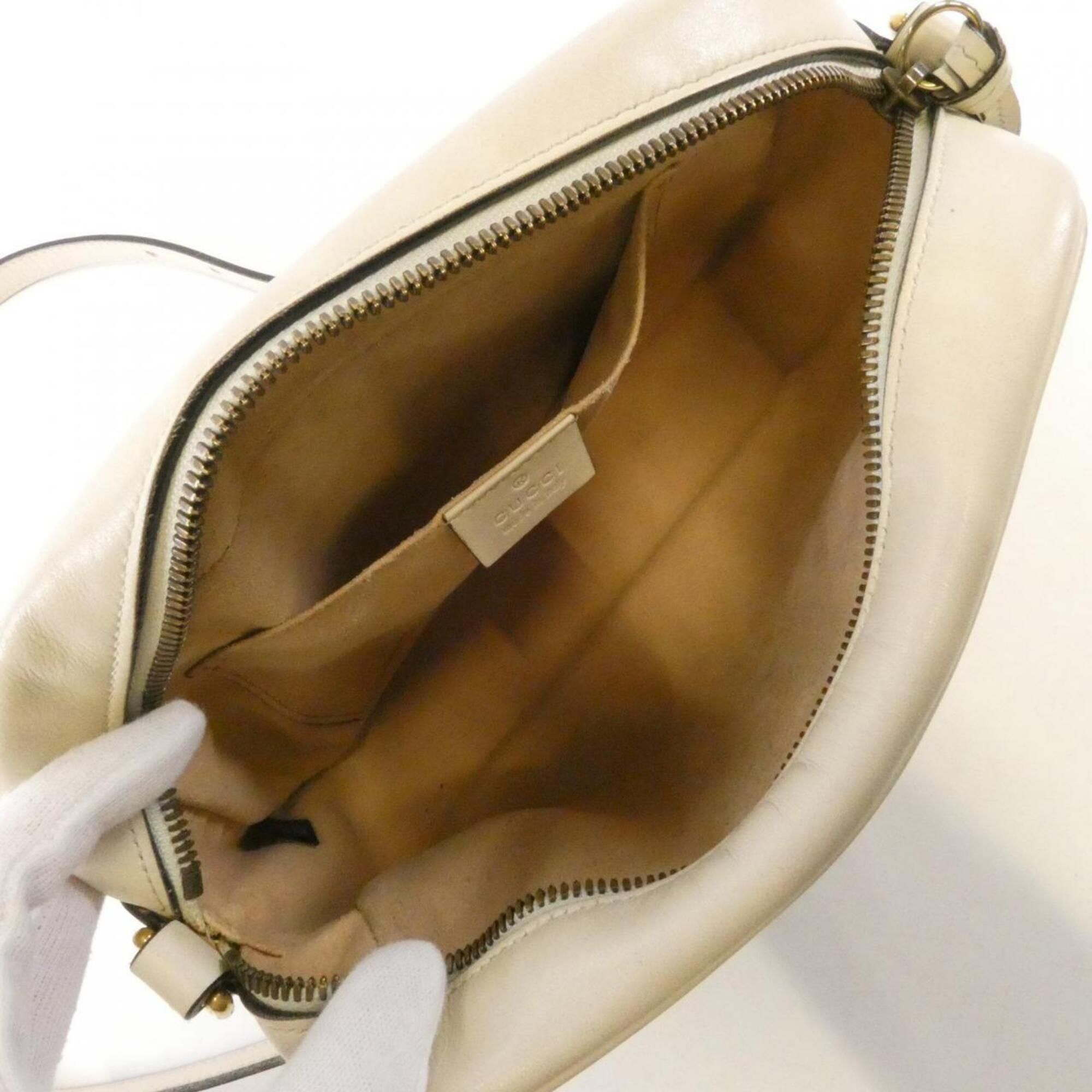 Leather Shoulder Bag (Pre-Owned) - Gucci - Modalova