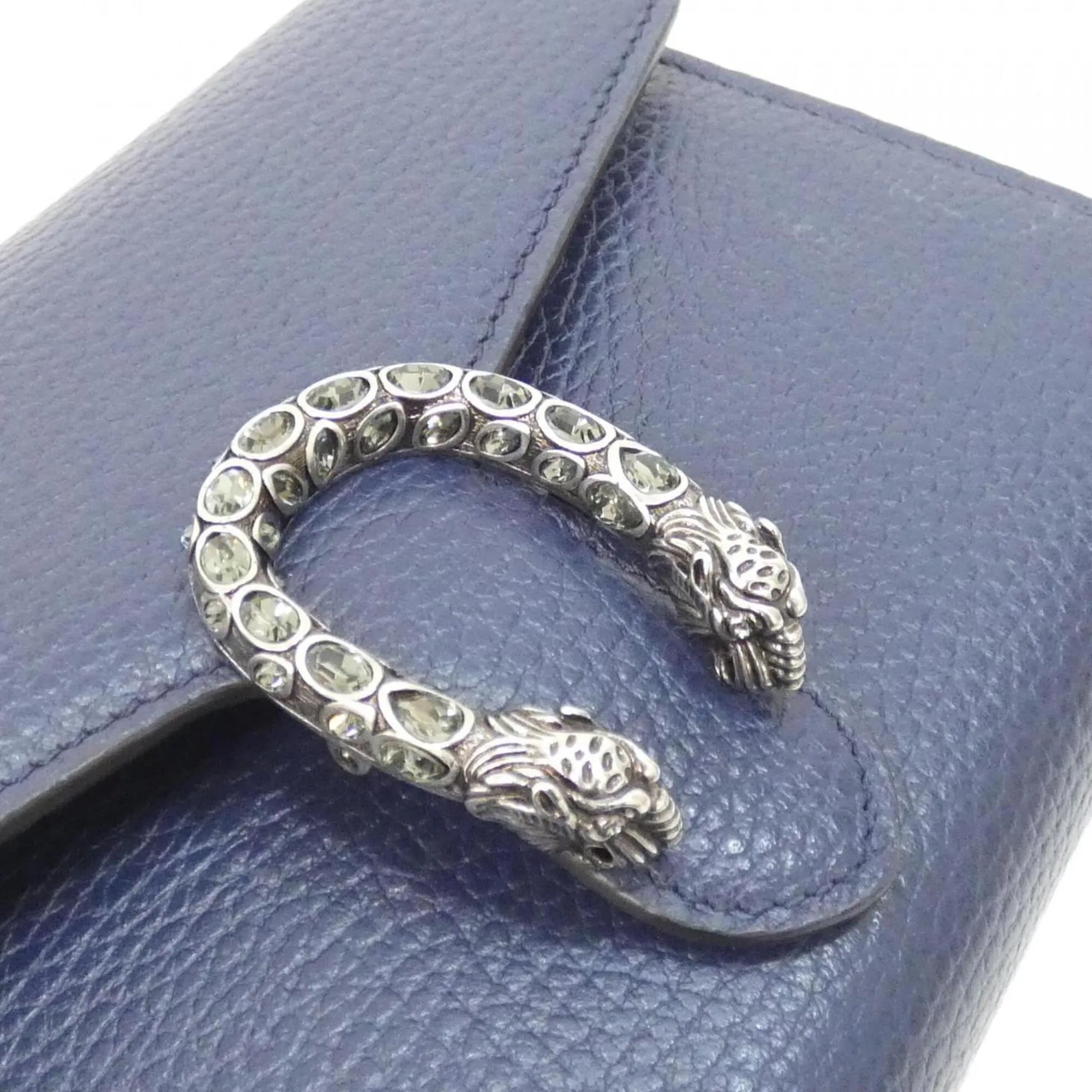 Leather Chain/Shoulder Wallet (Pre-Owned) - Gucci - Modalova