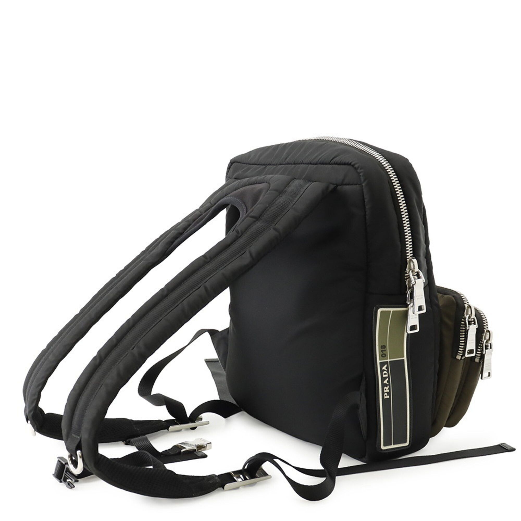 Nylon Rubber Backpack (Pre-Owned) - Prada - Modalova