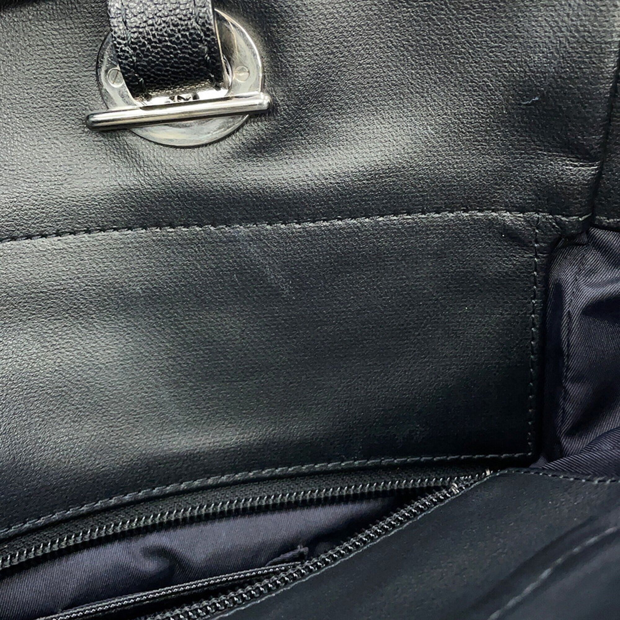 Leather Canvas Tote Bag (Pre-Owned) - Chanel - Modalova