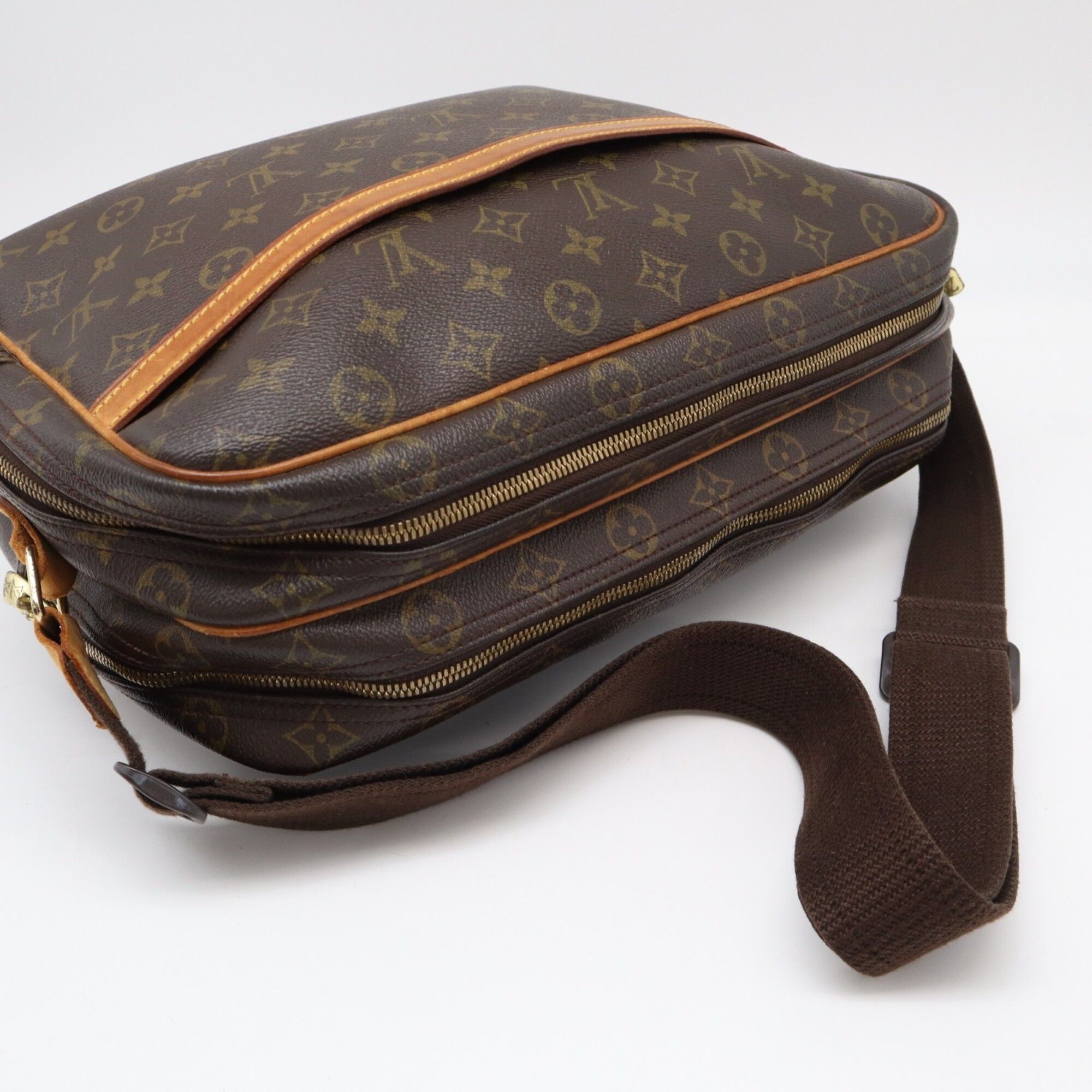 Coated Canvas Leather Shoulder Bag (Pre-Owned) - Louis Vuitton - Modalova