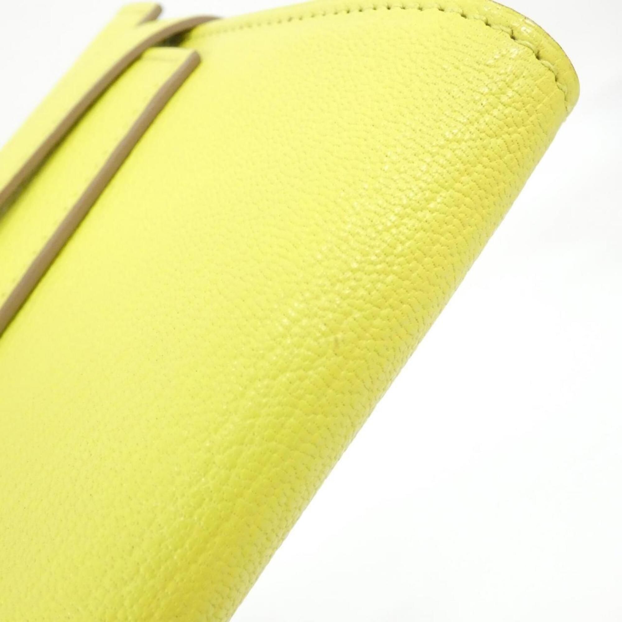 Chevre Leather Long Wallet (Bi-Fold) (Pre-Owned) - Hermes - Modalova
