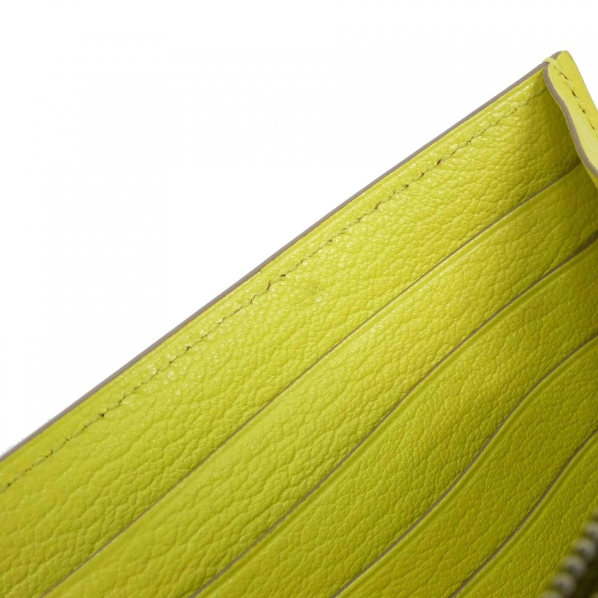 Chevre Leather Long Wallet (Bi-Fold) (Pre-Owned) - Hermes - Modalova