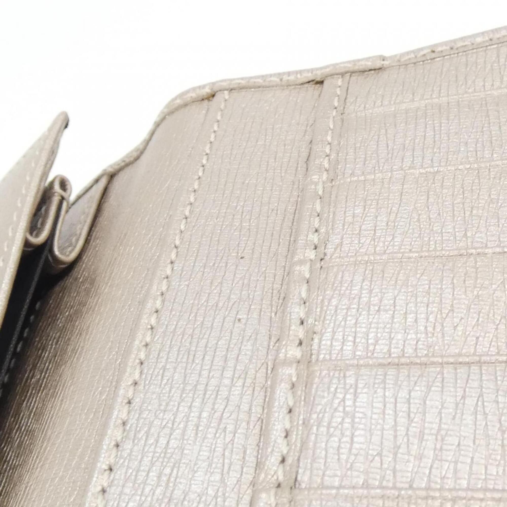 Leather Long Wallet (Bi-Fold) (Pre-Owned) - Gucci - Modalova