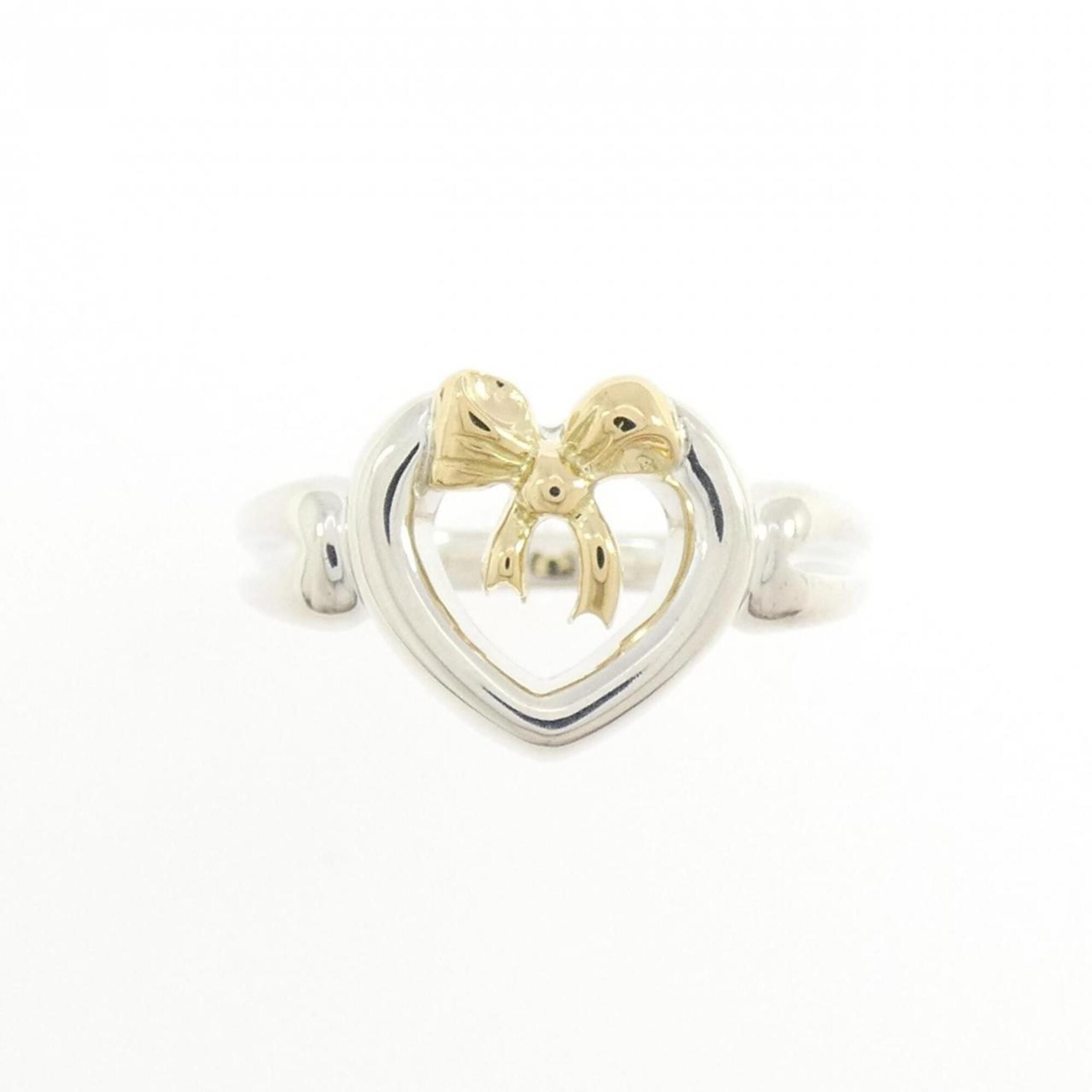 Yellow Gold (18K) Silver 925 Band Ring (Pre-Owned) - Tiffany - Modalova