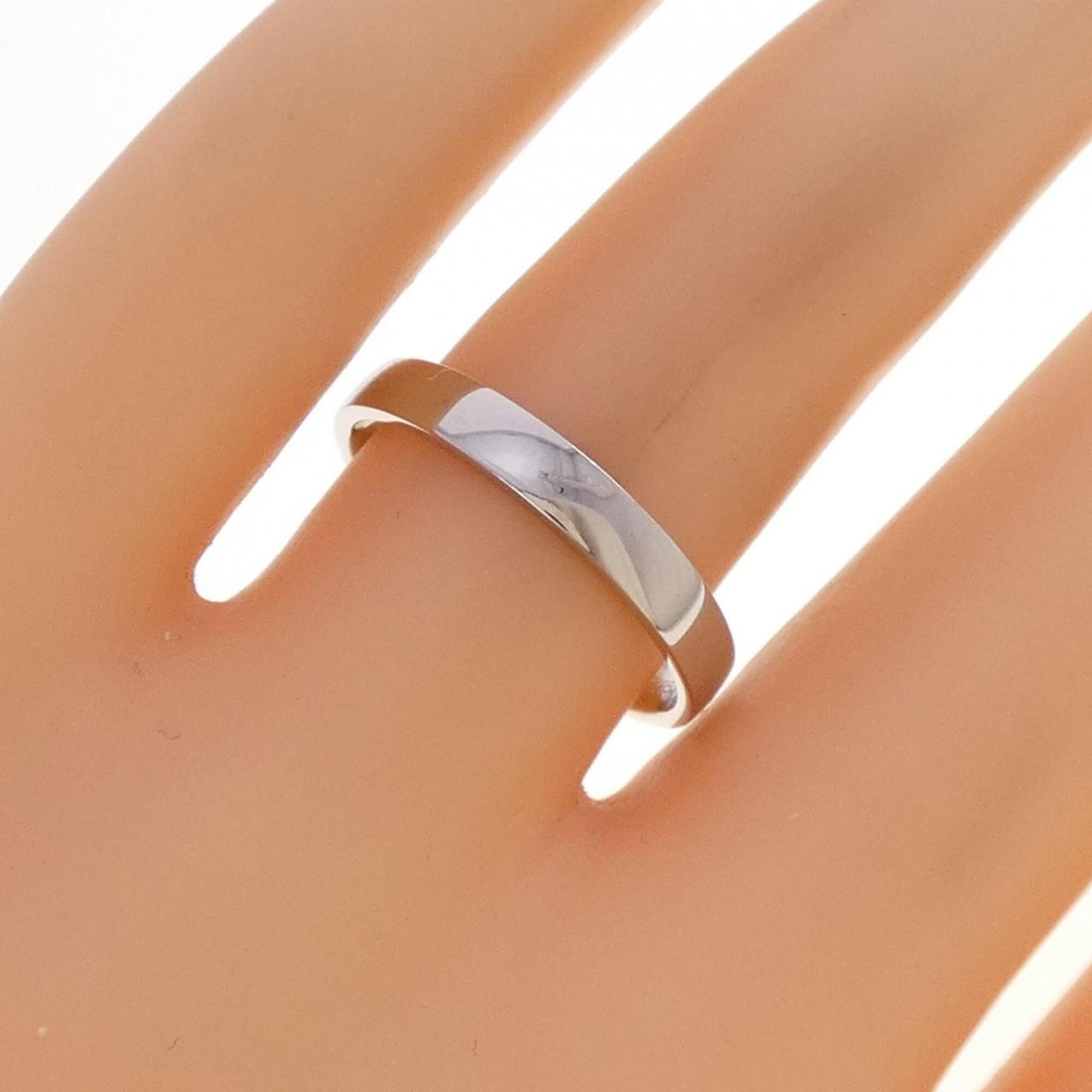 Platinum 950 Band Ring (Pre-Owned) - Chanel - Modalova