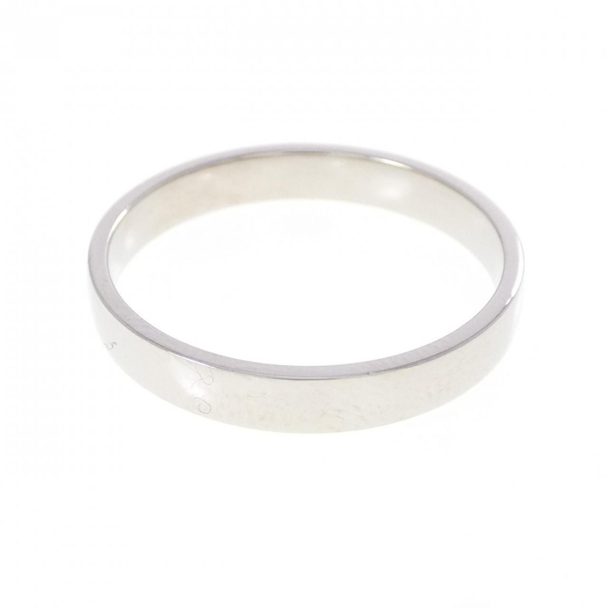 Platinum 950 Band Ring (Pre-Owned) - Chanel - Modalova