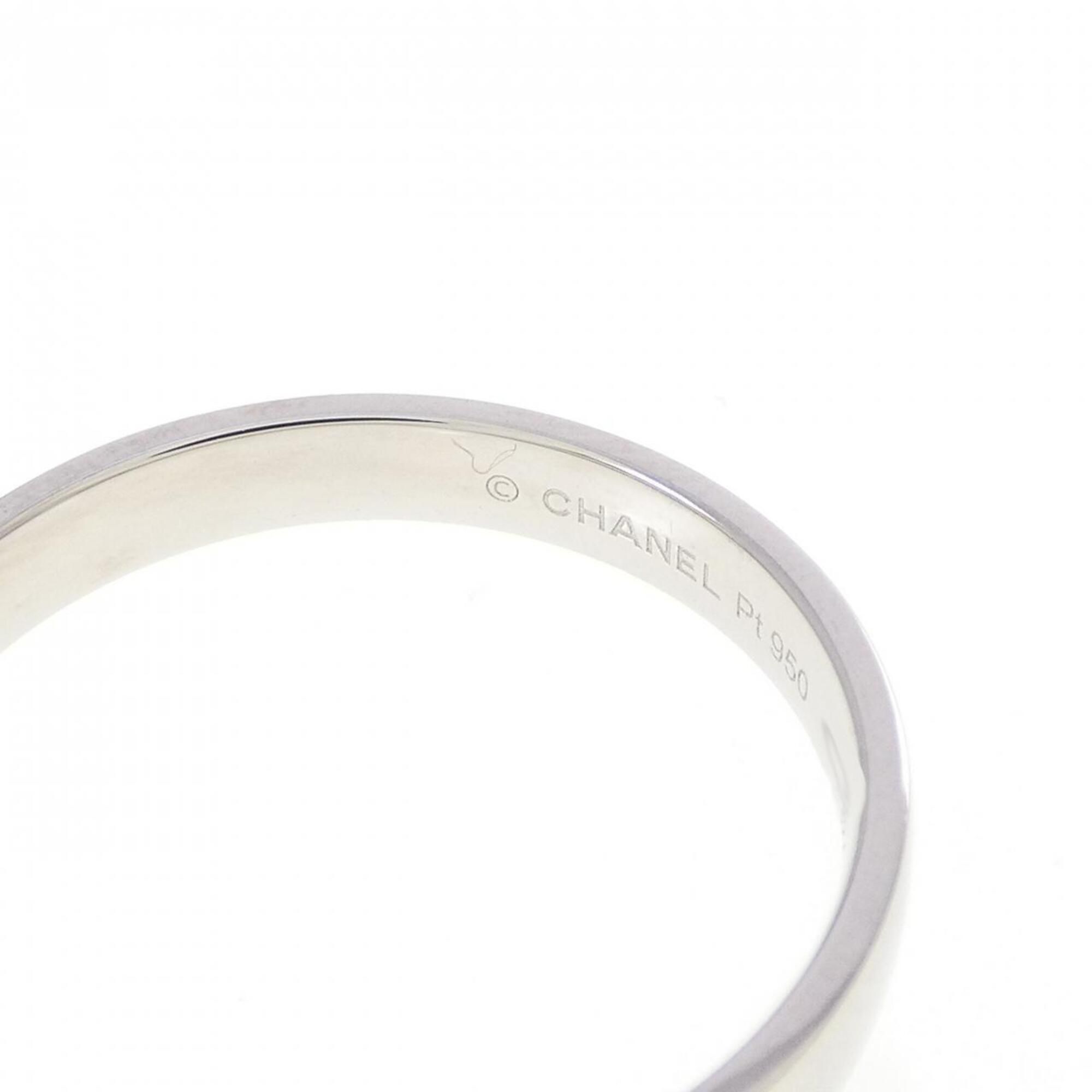 Platinum 950 Band Ring (Pre-Owned) - Chanel - Modalova