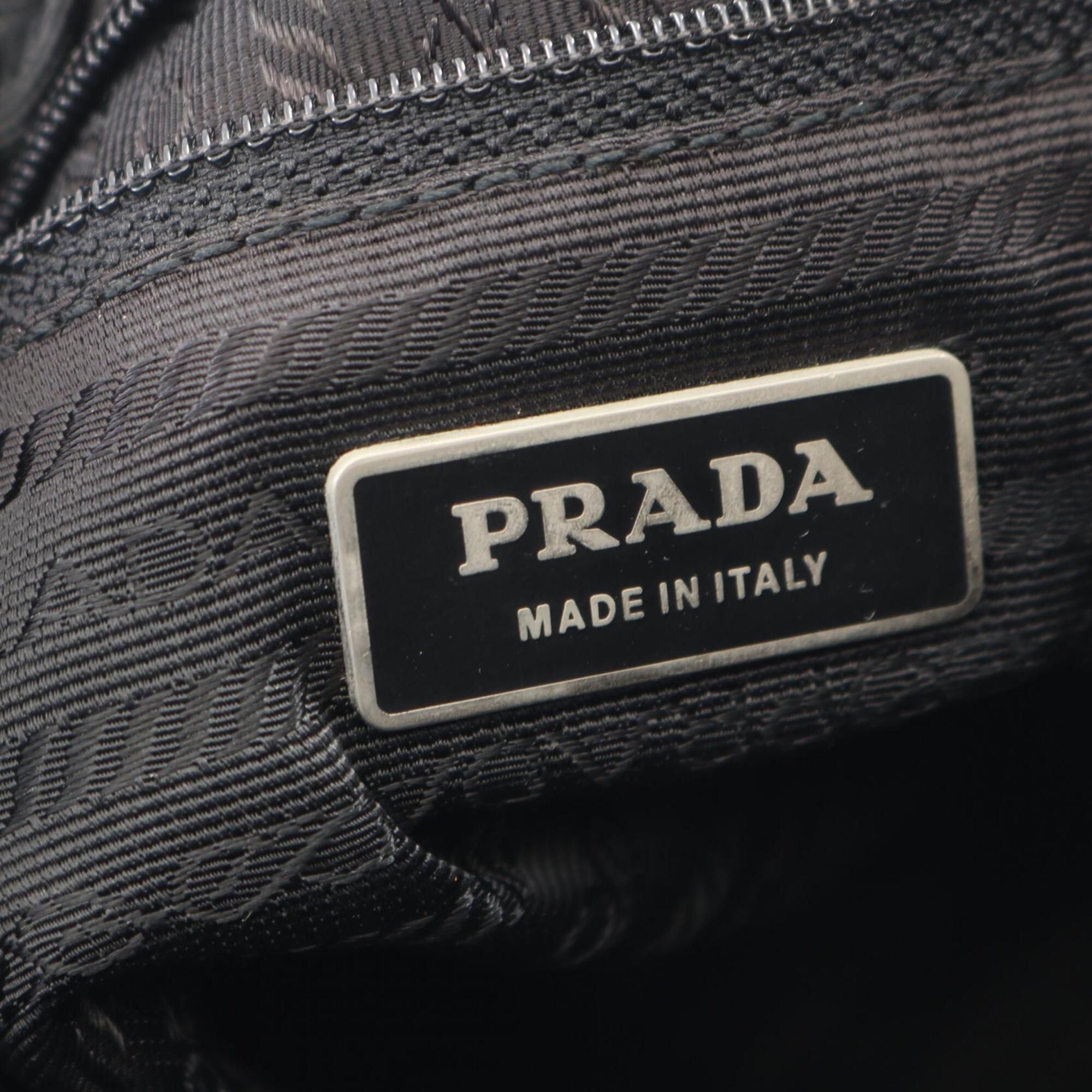 Nylon Leather Handbag Shoulder Bag (Pre-Owned) - Prada - Modalova