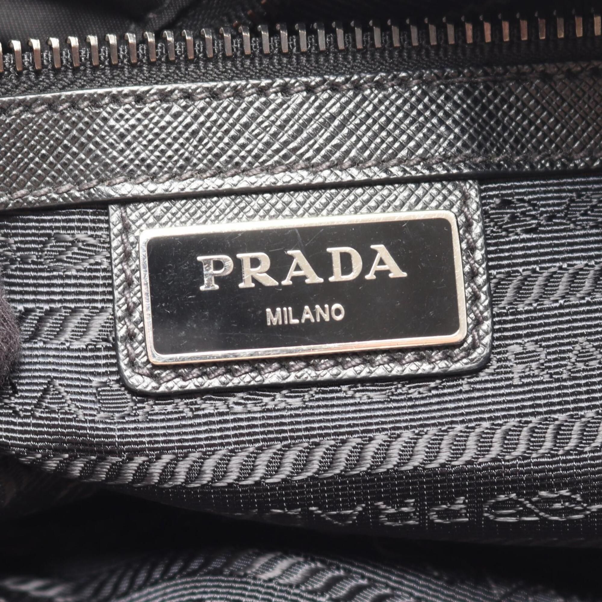 Nylon Leather Handbag Shoulder Bag (Pre-Owned) - Prada - Modalova