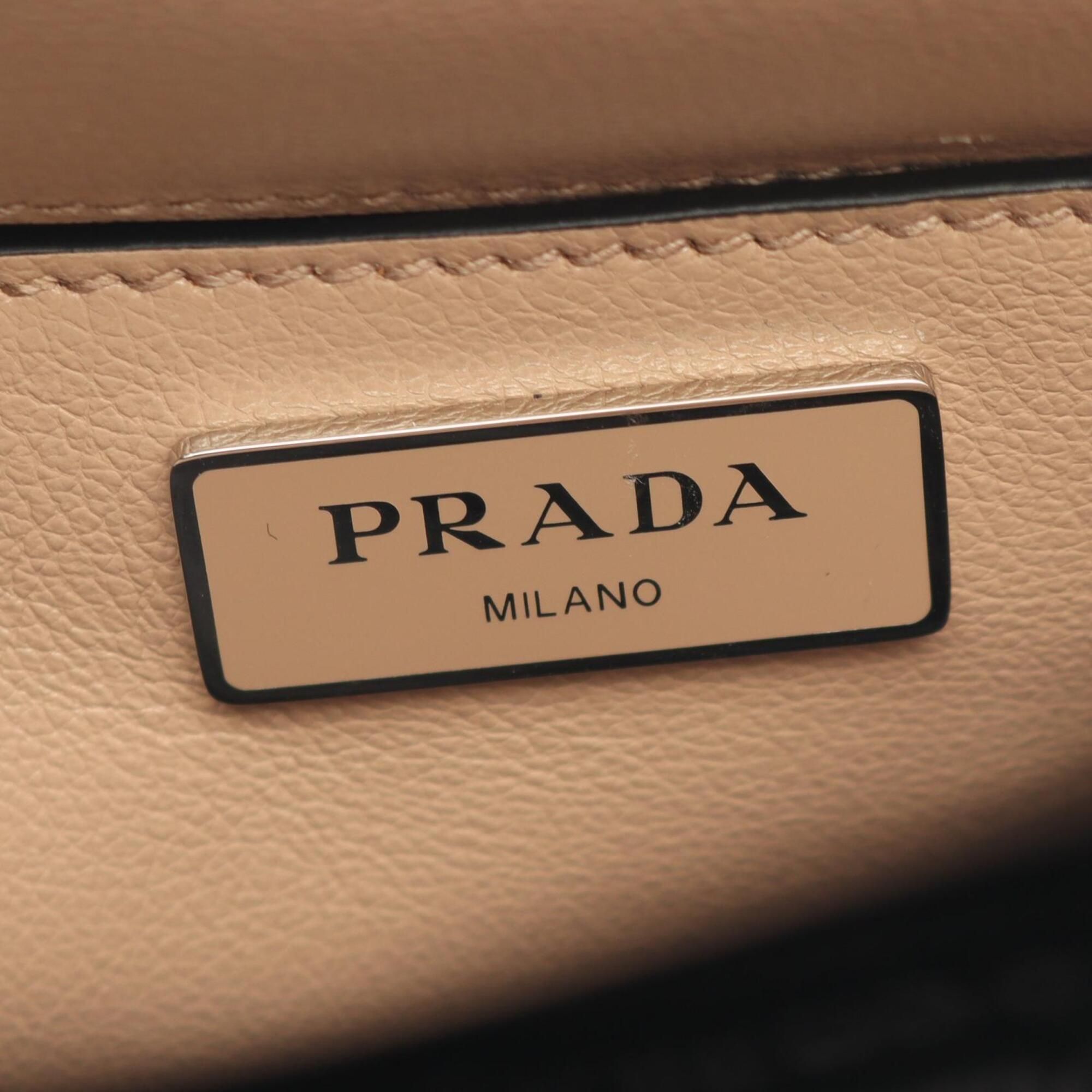 Leather Handbag Shoulder Bag (Pre-Owned) - Prada - Modalova