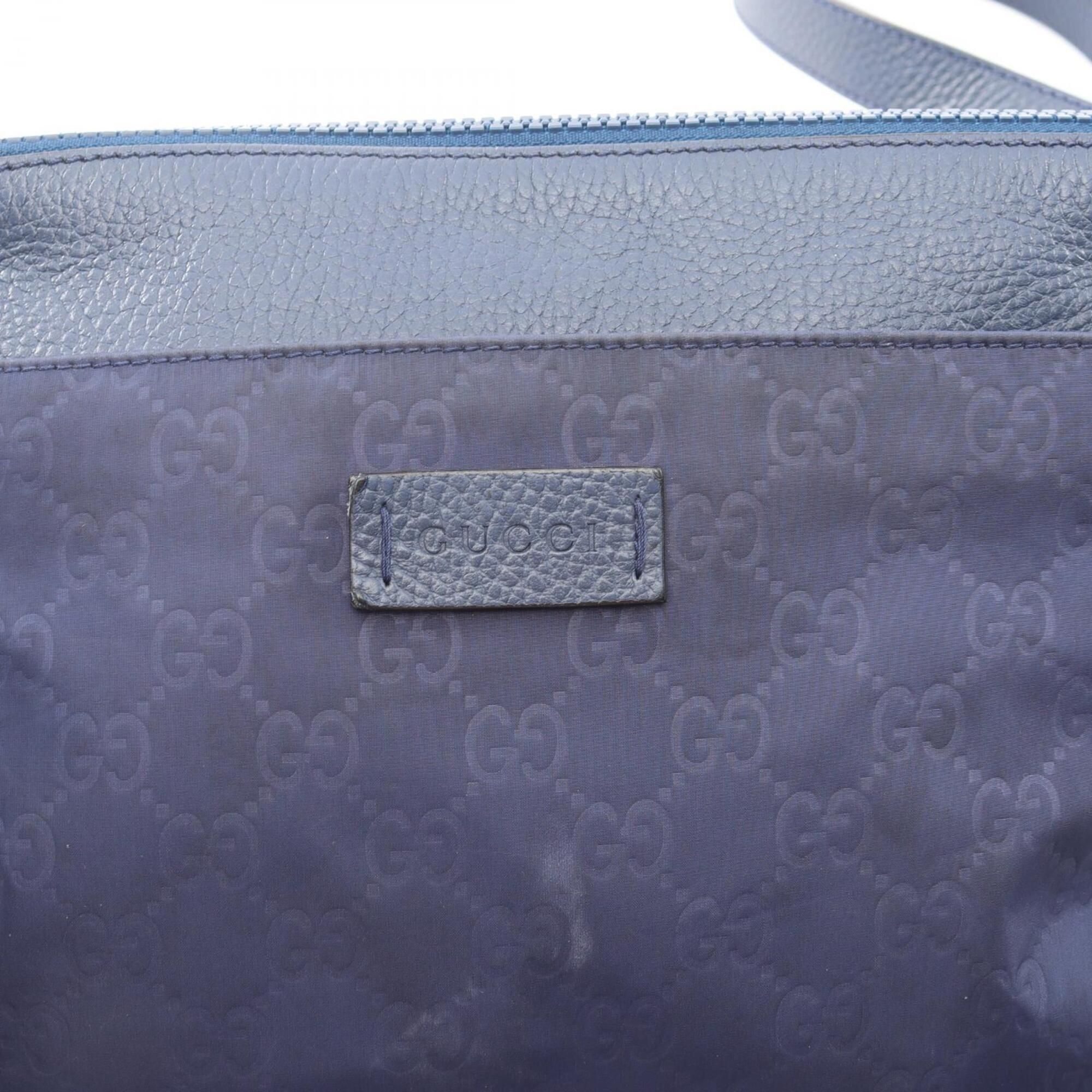 Nylon Leather Handbag Shoulder Bag (Pre-Owned) - Gucci - Modalova