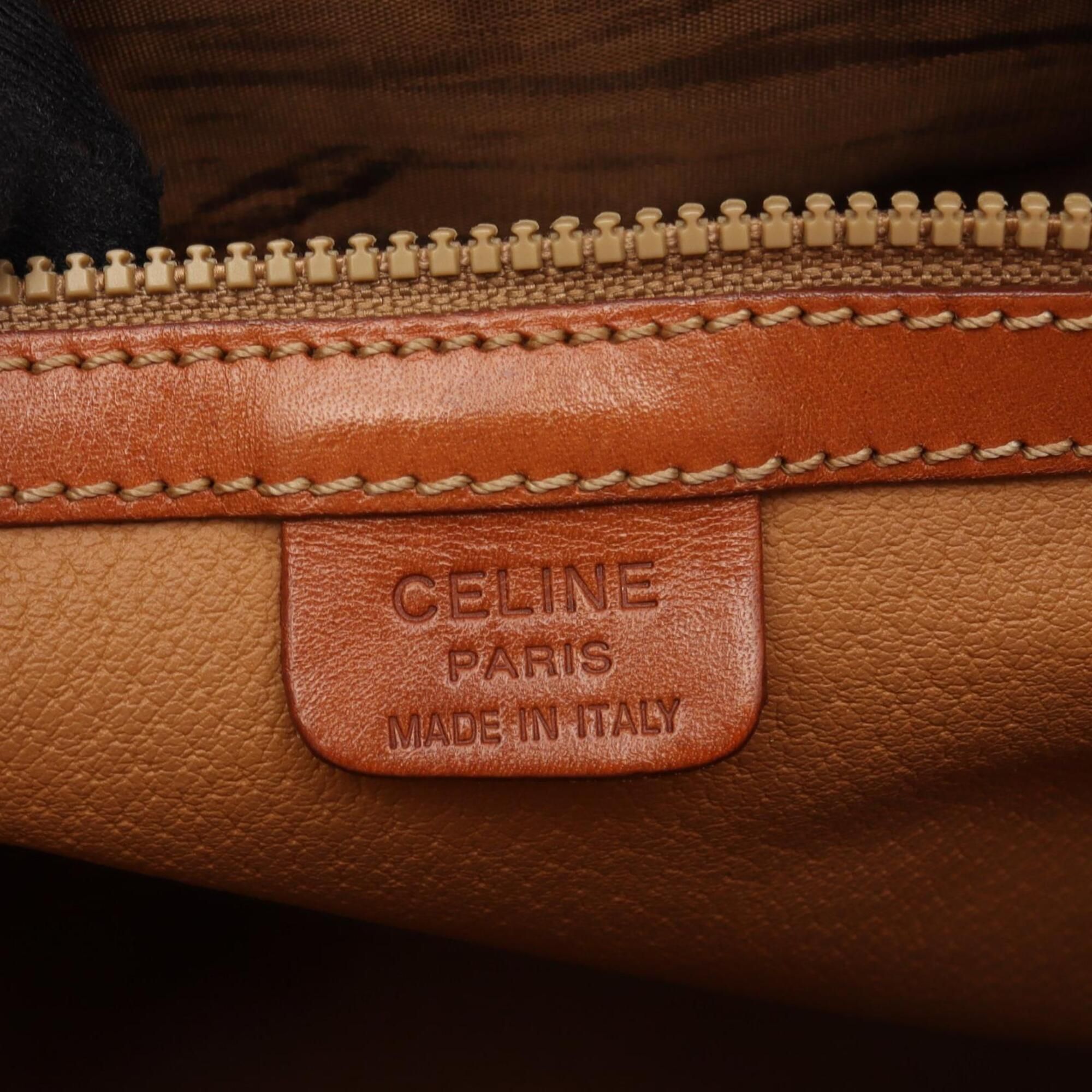 Coated Canvas Leather Handbag (Pre-Owned) - Celine - Modalova