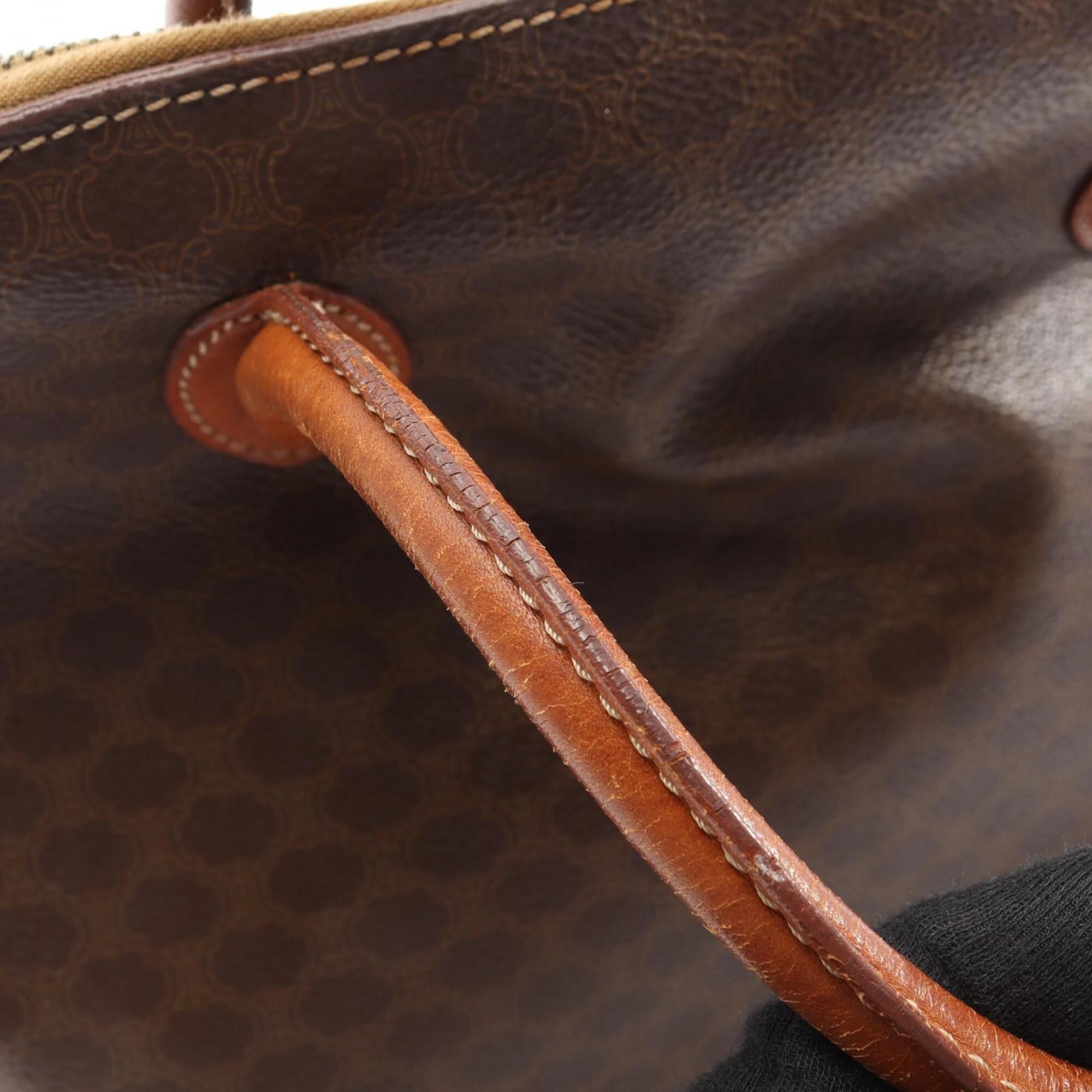 Coated Canvas Leather Handbag (Pre-Owned) - Celine - Modalova