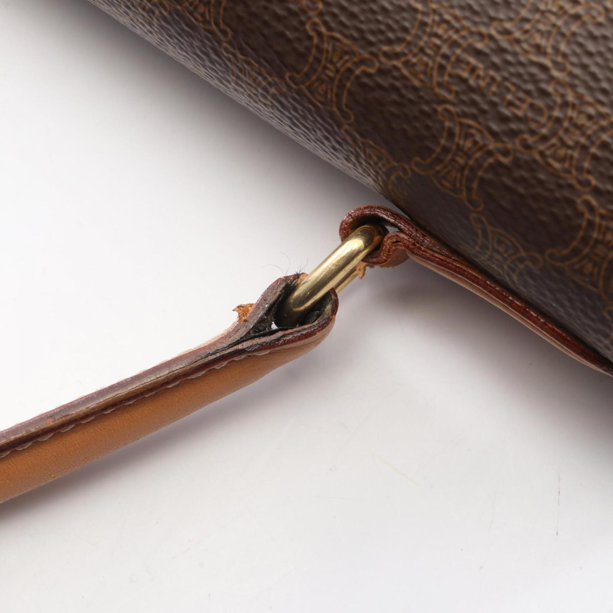 Coated Canvas Leather Handbag (Pre-Owned) - Celine - Modalova